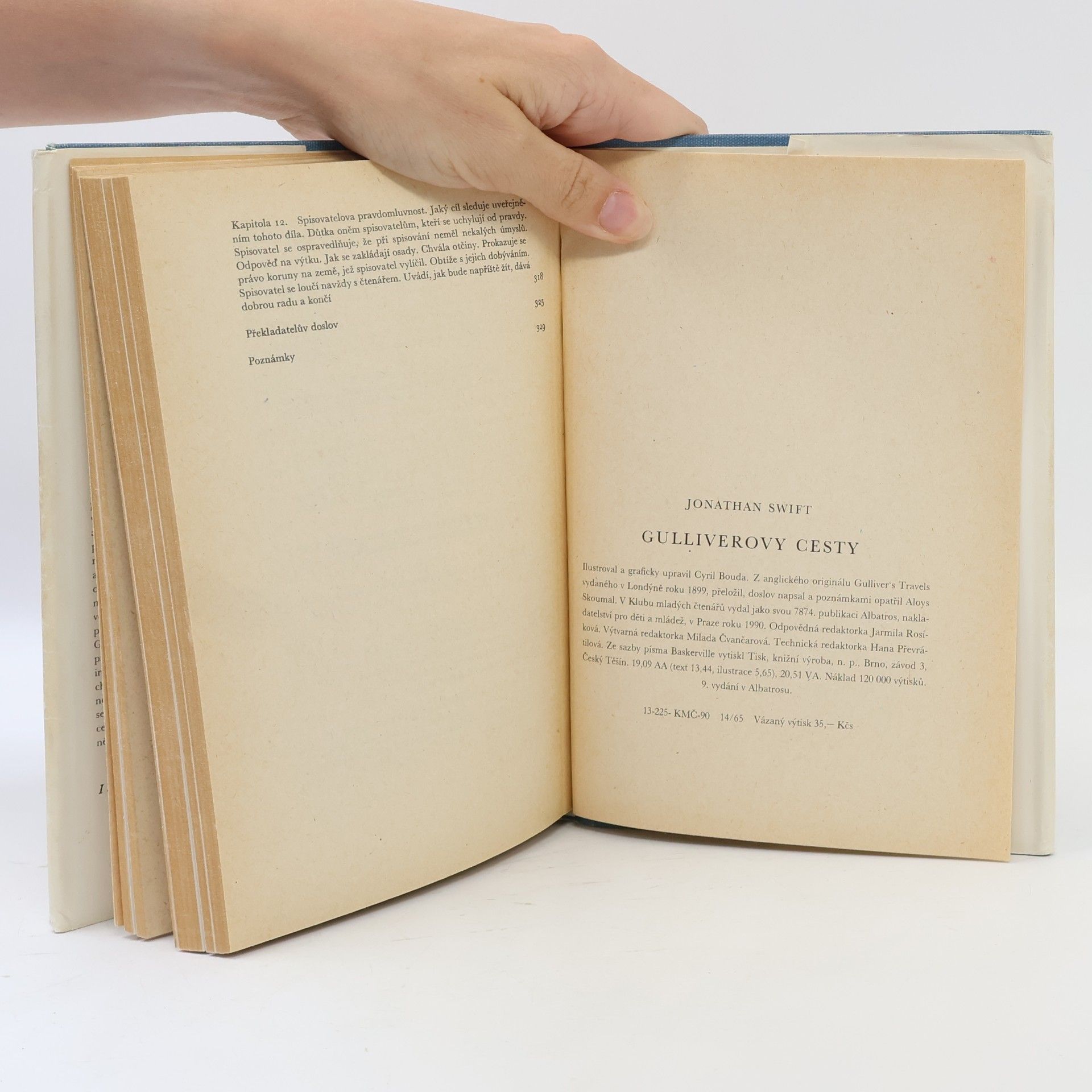 Jonathan Swift Gulliverovy cesty