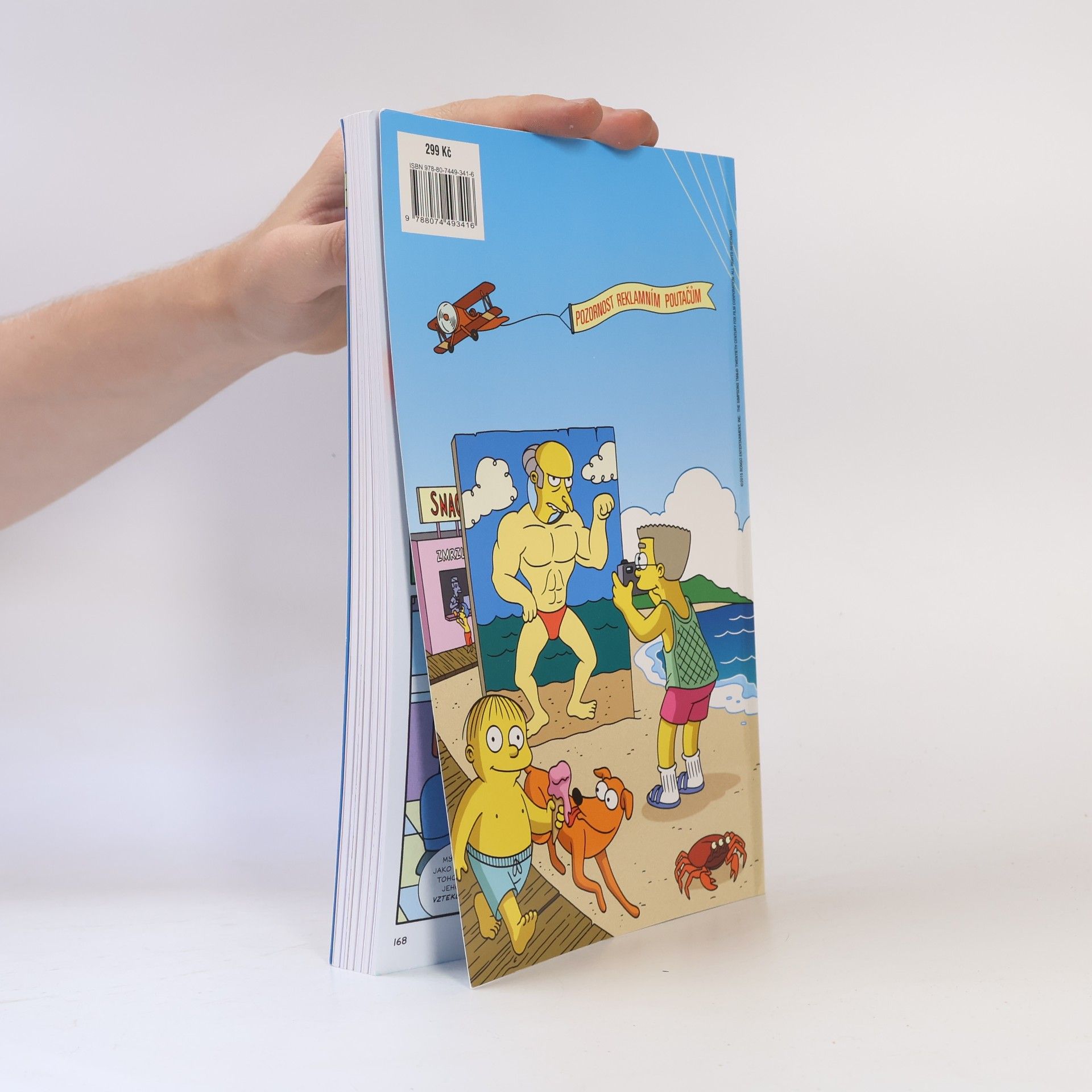 Petr Putna Simpsonovi : komiksové lážo-plážo
