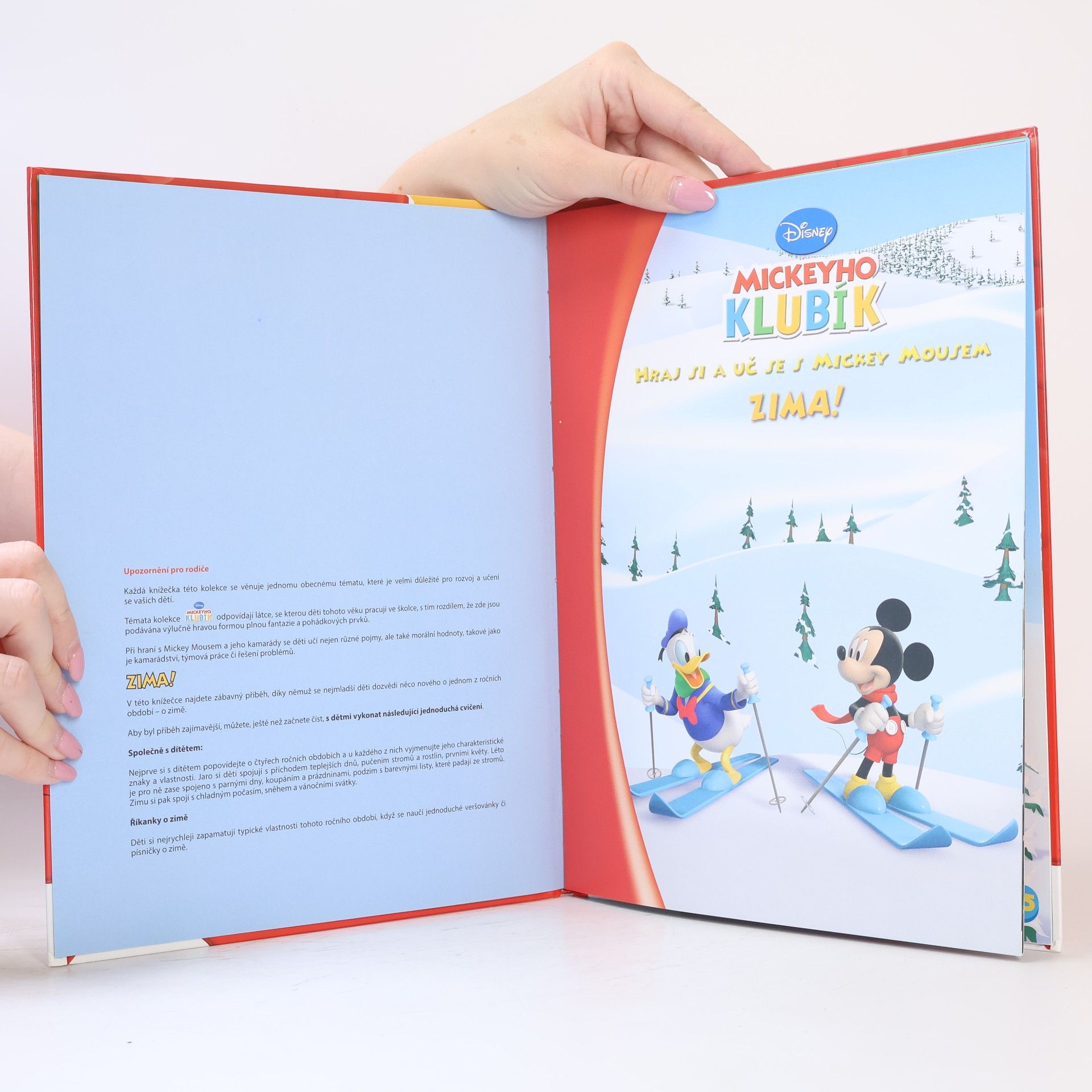 Various authors Mickeyho klubík. Hraj si a uč se s Mickey Mousem 33. Zima!