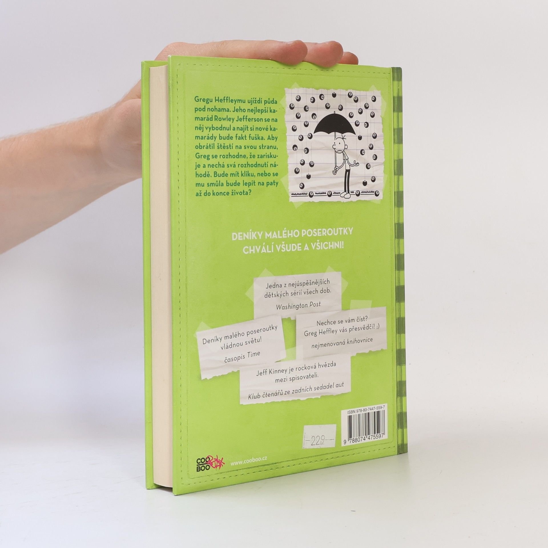 Jeff Kinney Deník malého poseroutky 8. Fakt smůla