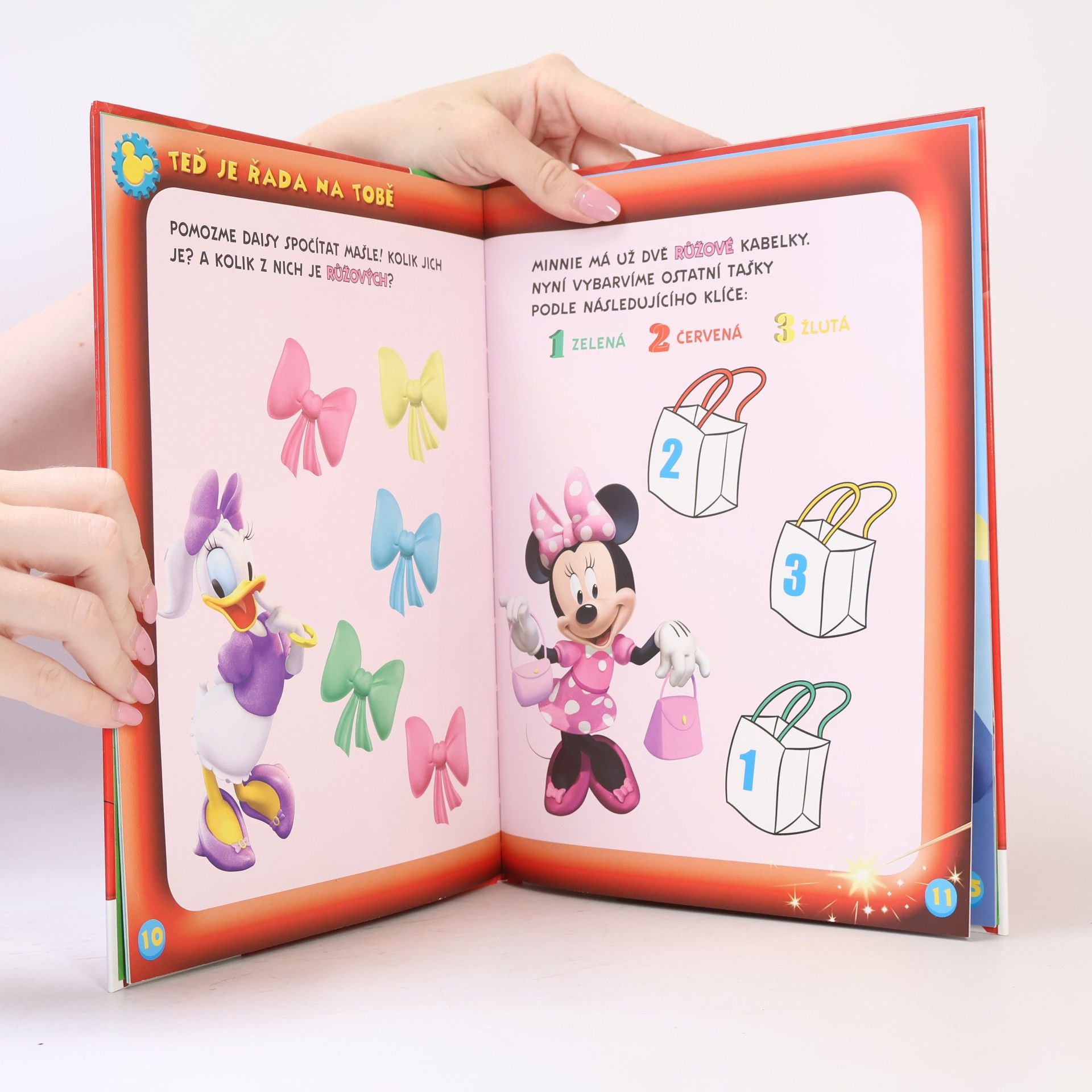 Kolektív autorov Mickeyho klubík. Hraj si a uč se s Mickey Mousem 35: Růžová!