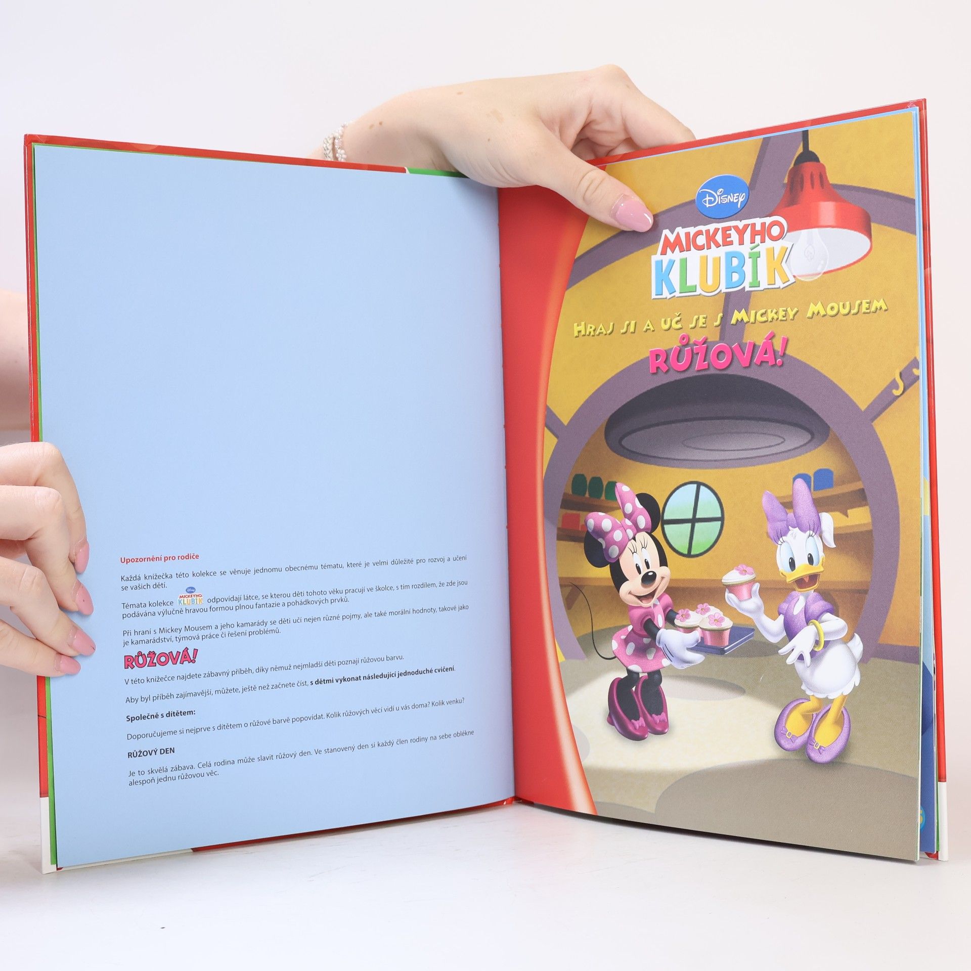 Kolektív autorov Mickeyho klubík. Hraj si a uč se s Mickey Mousem 35: Růžová!
