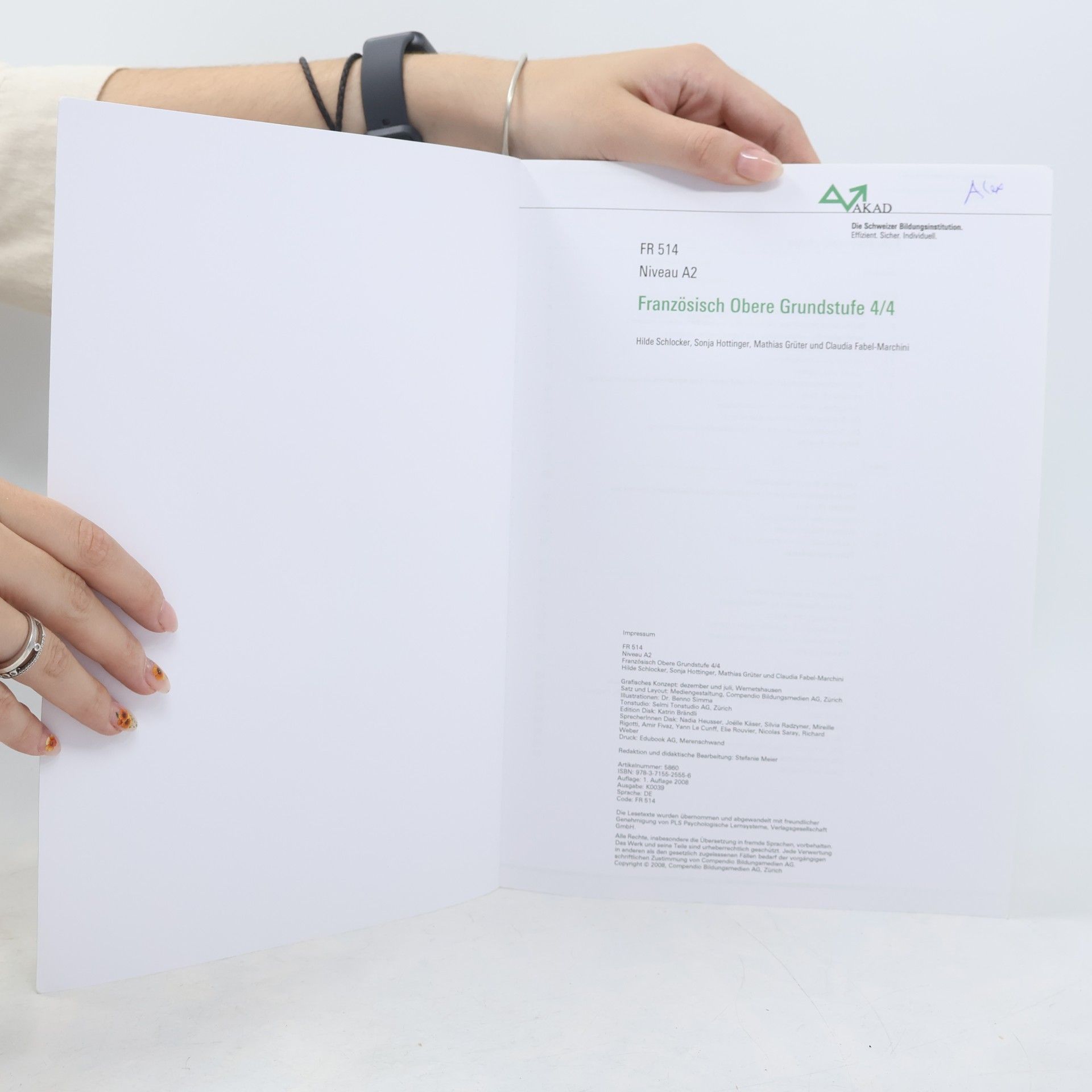 Hilde Schlocker Französisch Obere Grundstufe 4