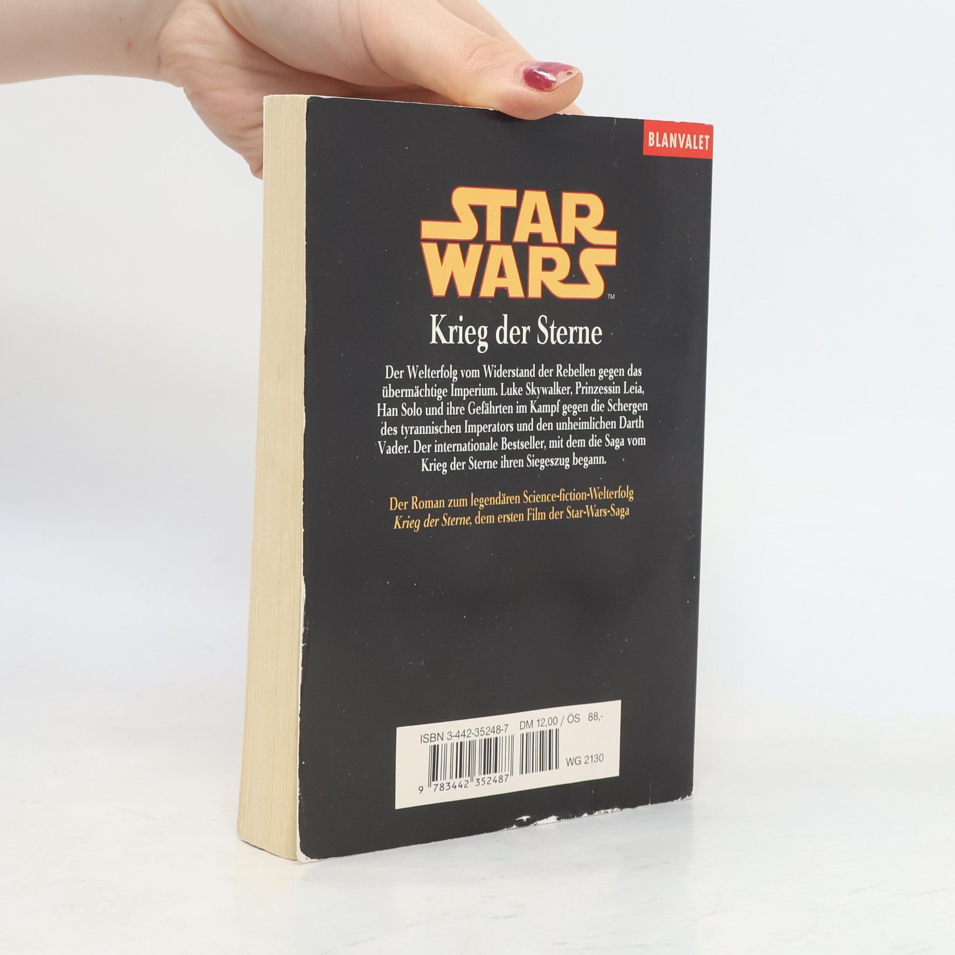 George Lucas Star Wars. Krieg der Sterne