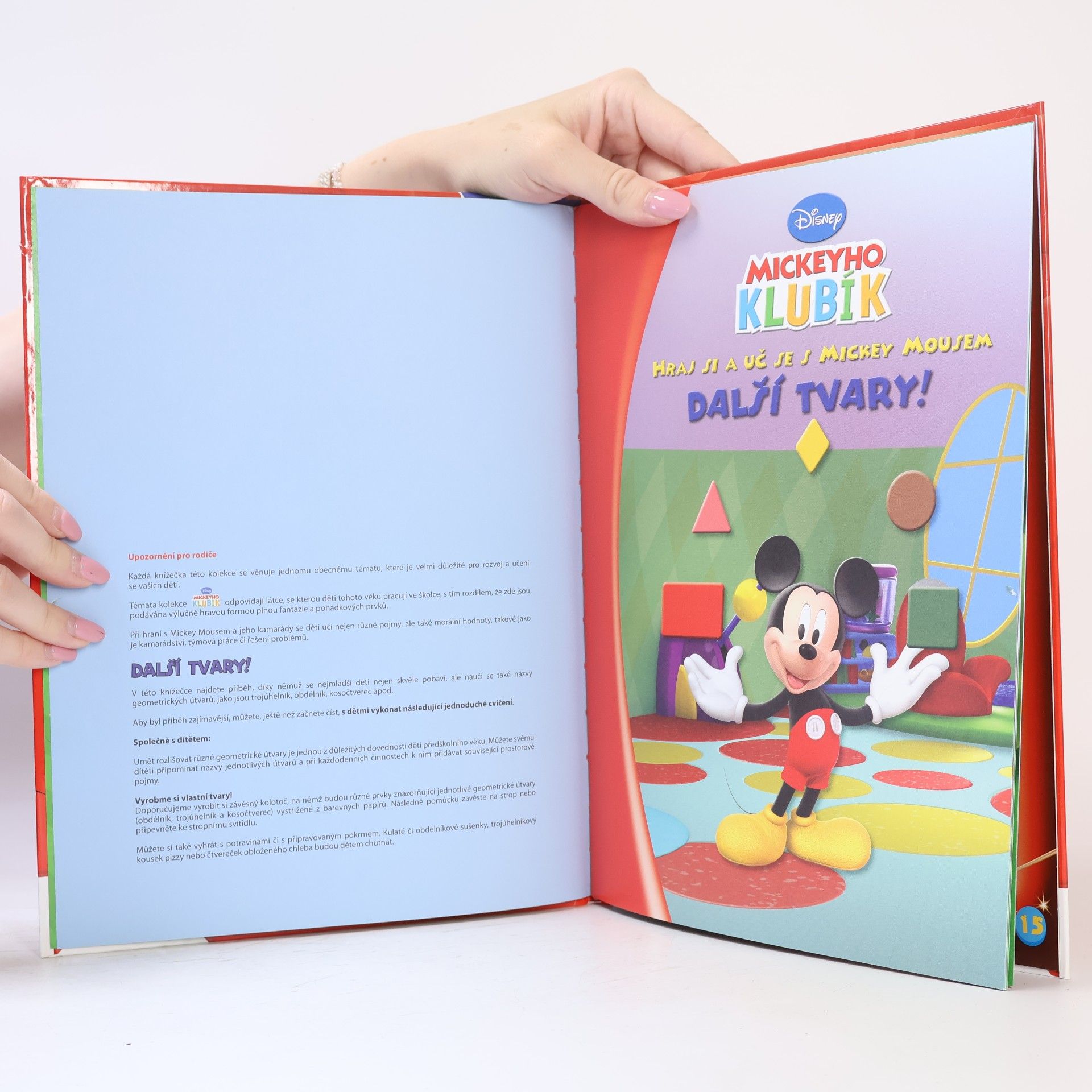 Jan A. Novák Hraj si a uč se s Mickey Mousem 26. Další tvary!
