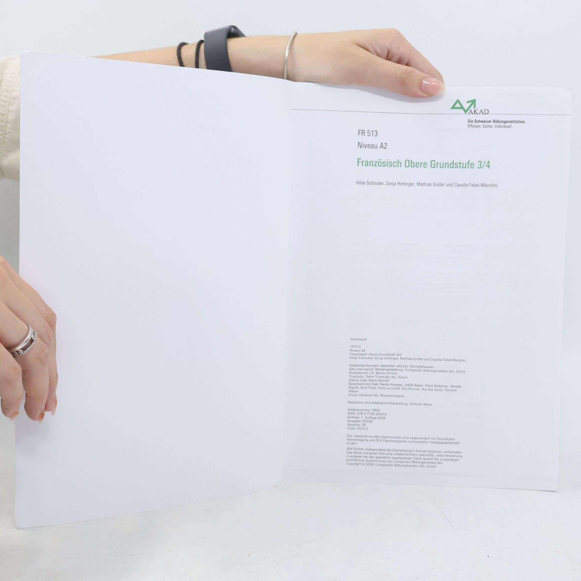 Hilde Schlocker Französisch Obere Grundstufe 3/4