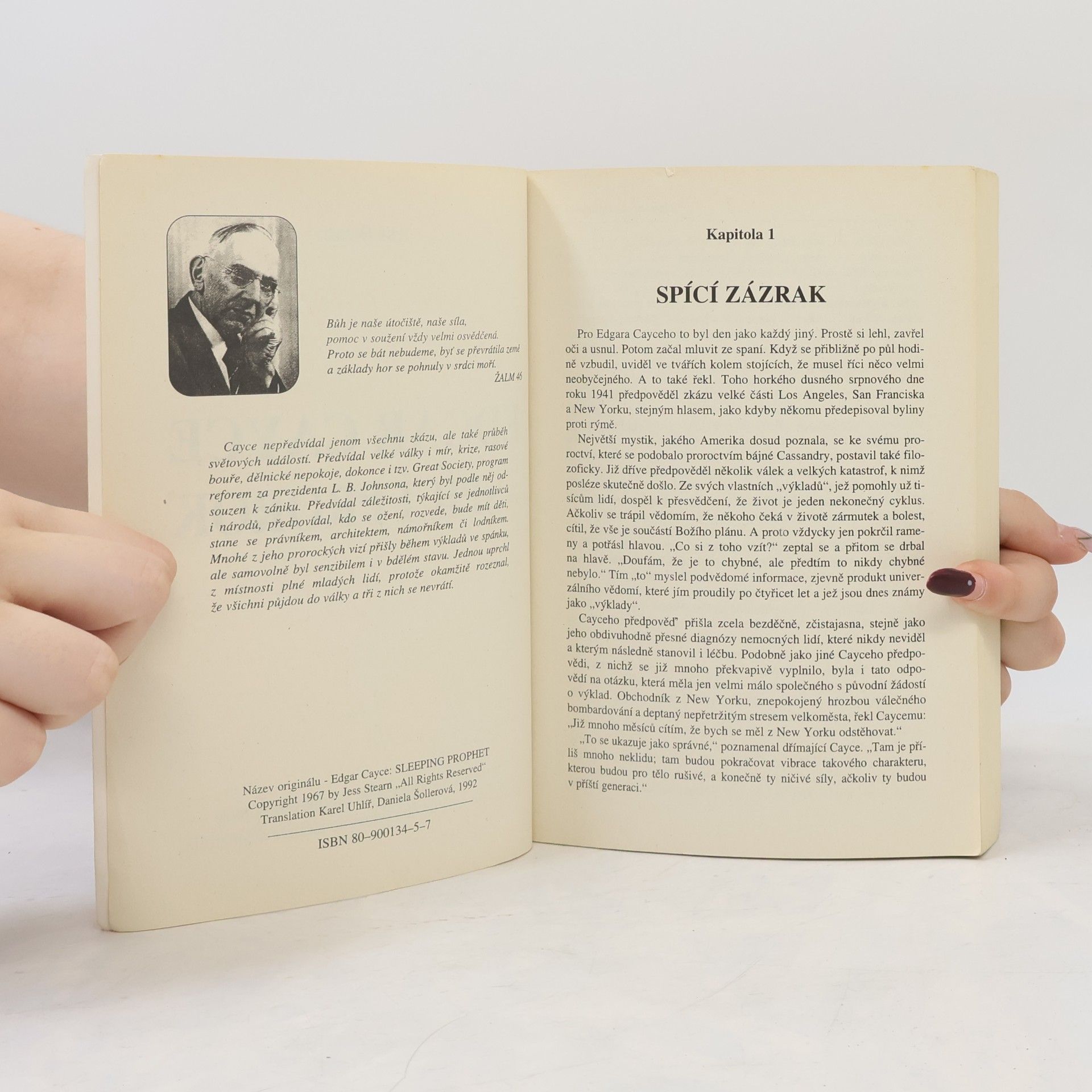 Jess Stearn Edgar Cayce. Spící prorok