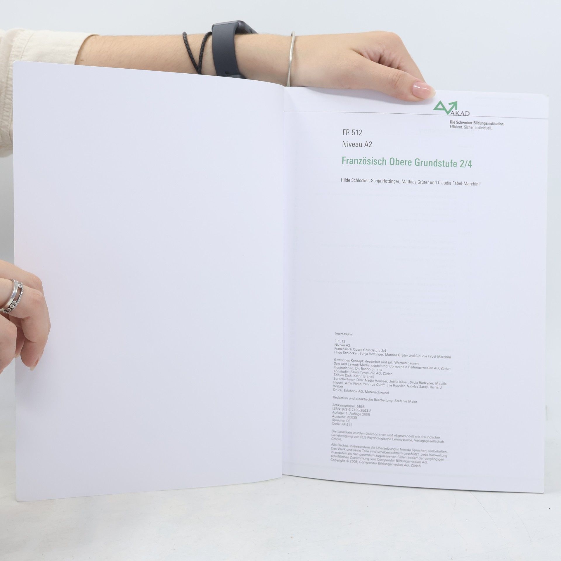 Hilde Schlocker Französisch Obere Grundstufe 2/4