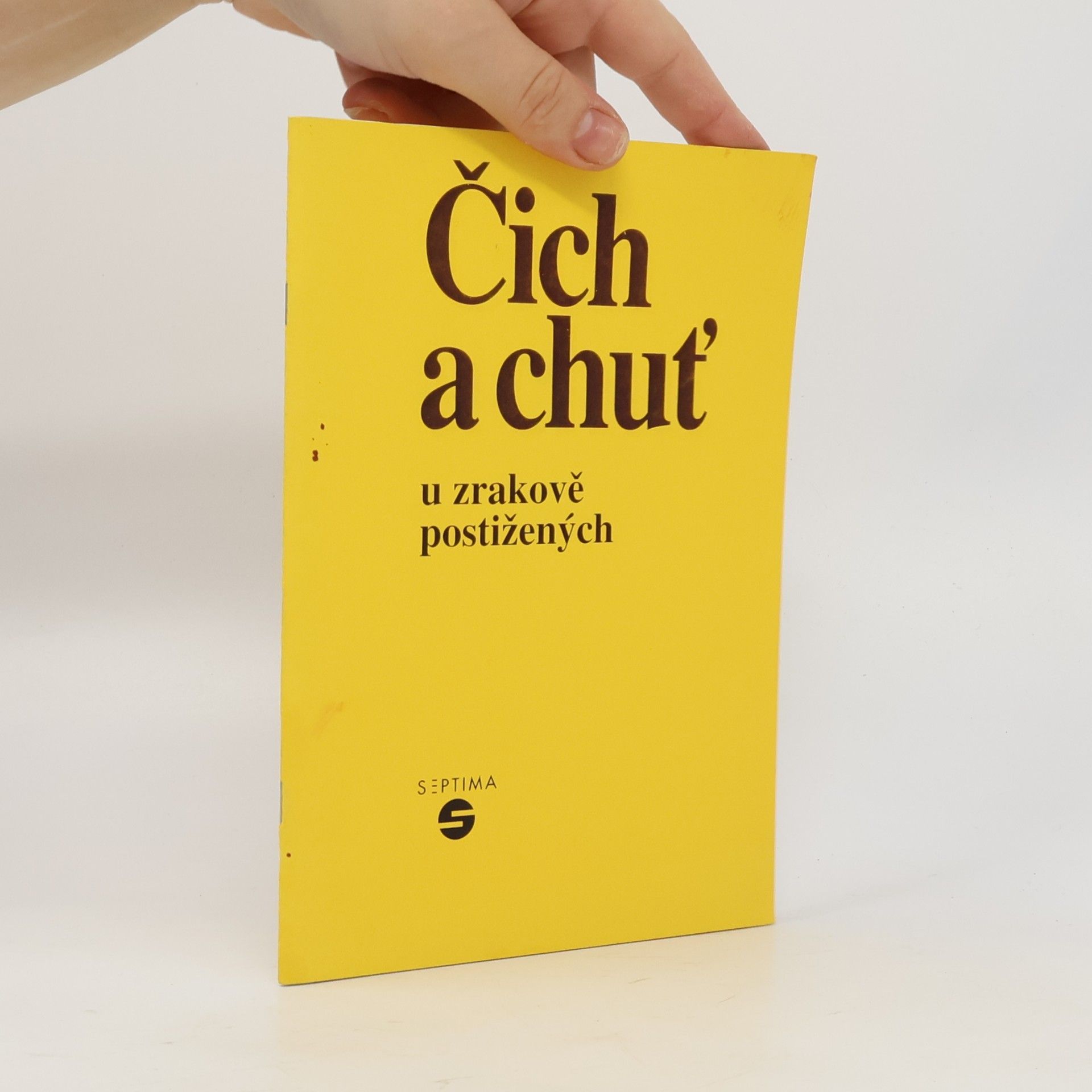 Alena Keblová Čich a chuť u zrakově postižených