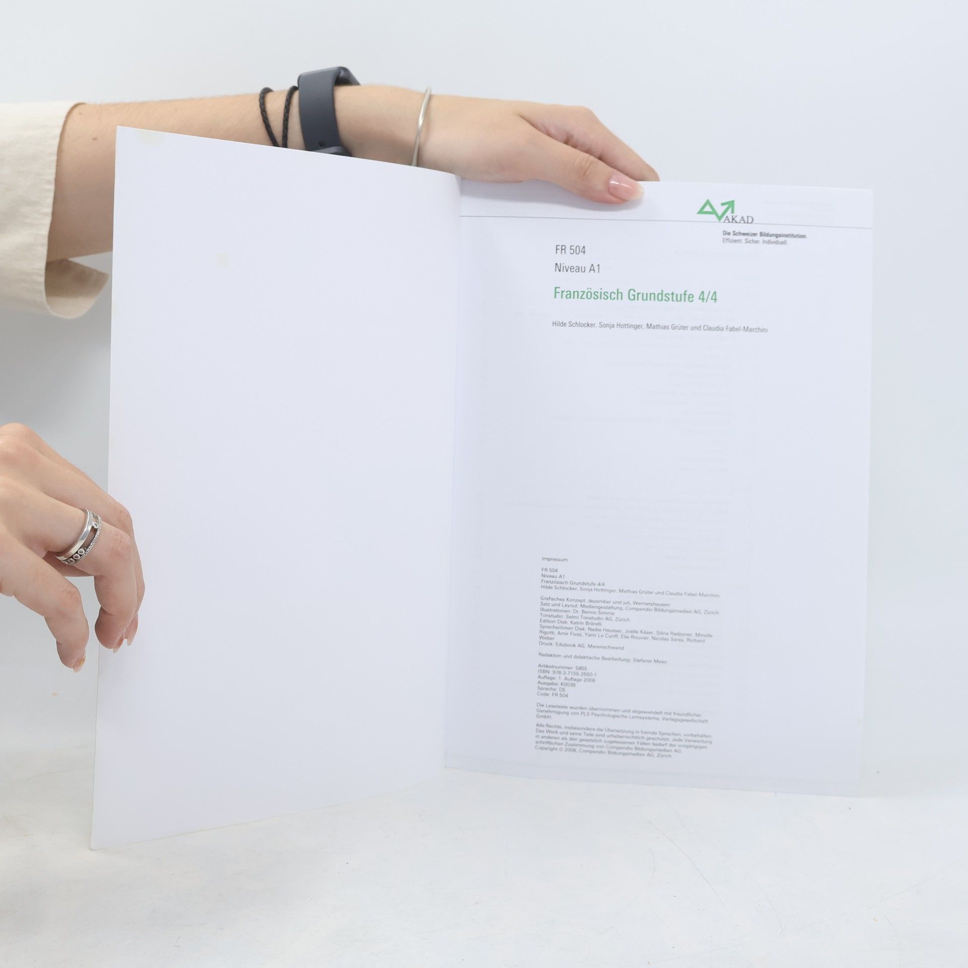 Hilde Schlocker Französisch Grundstufe 4