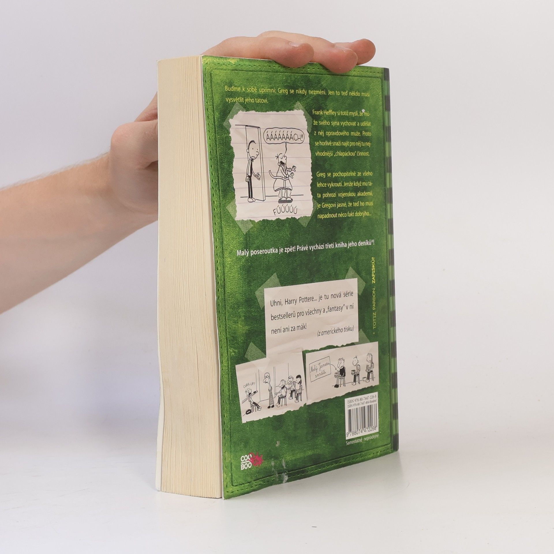 Jeff Kinney Deník malého poseroutky 3. Poslední kapka