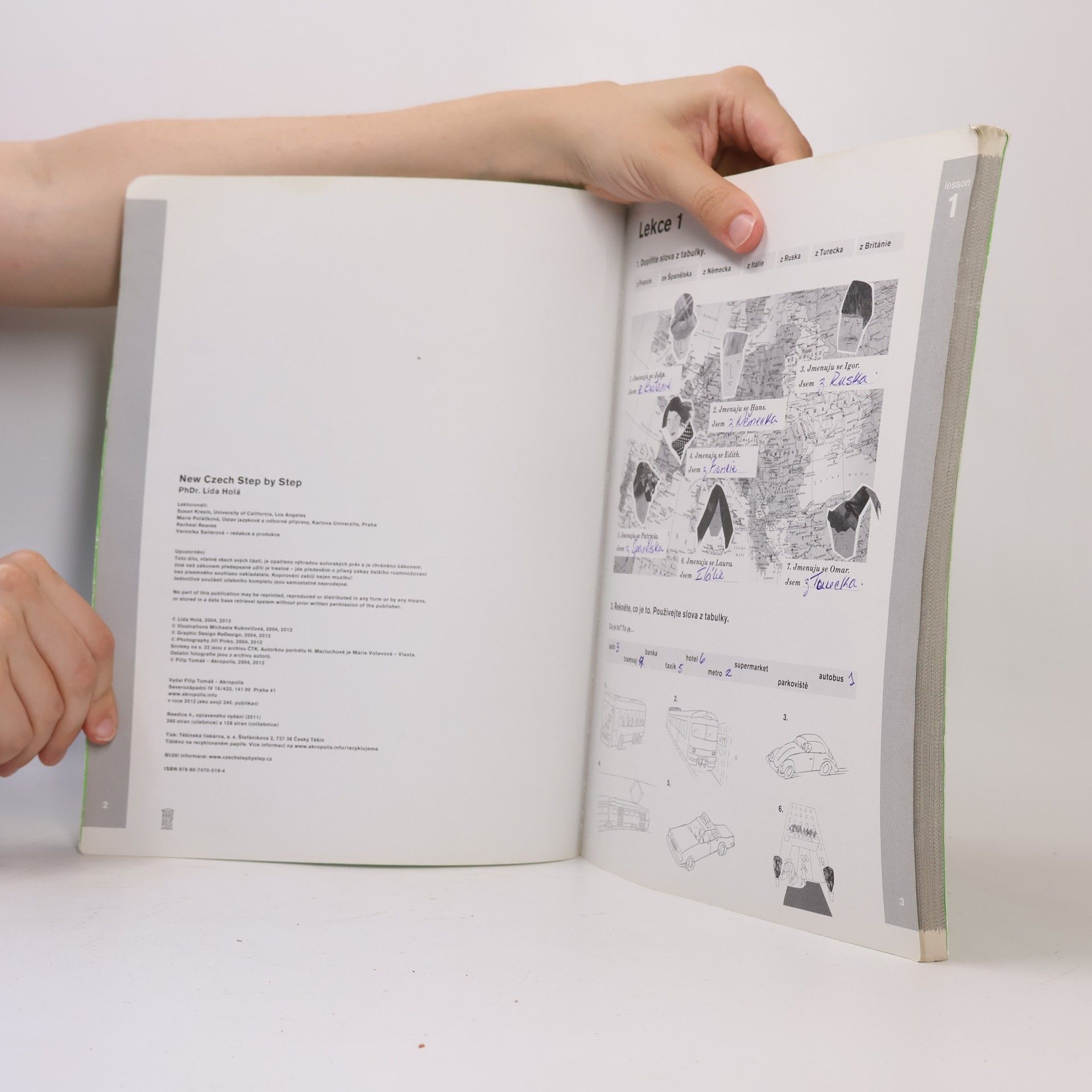 Lída Holá New Czech Step by Step. Activity Book