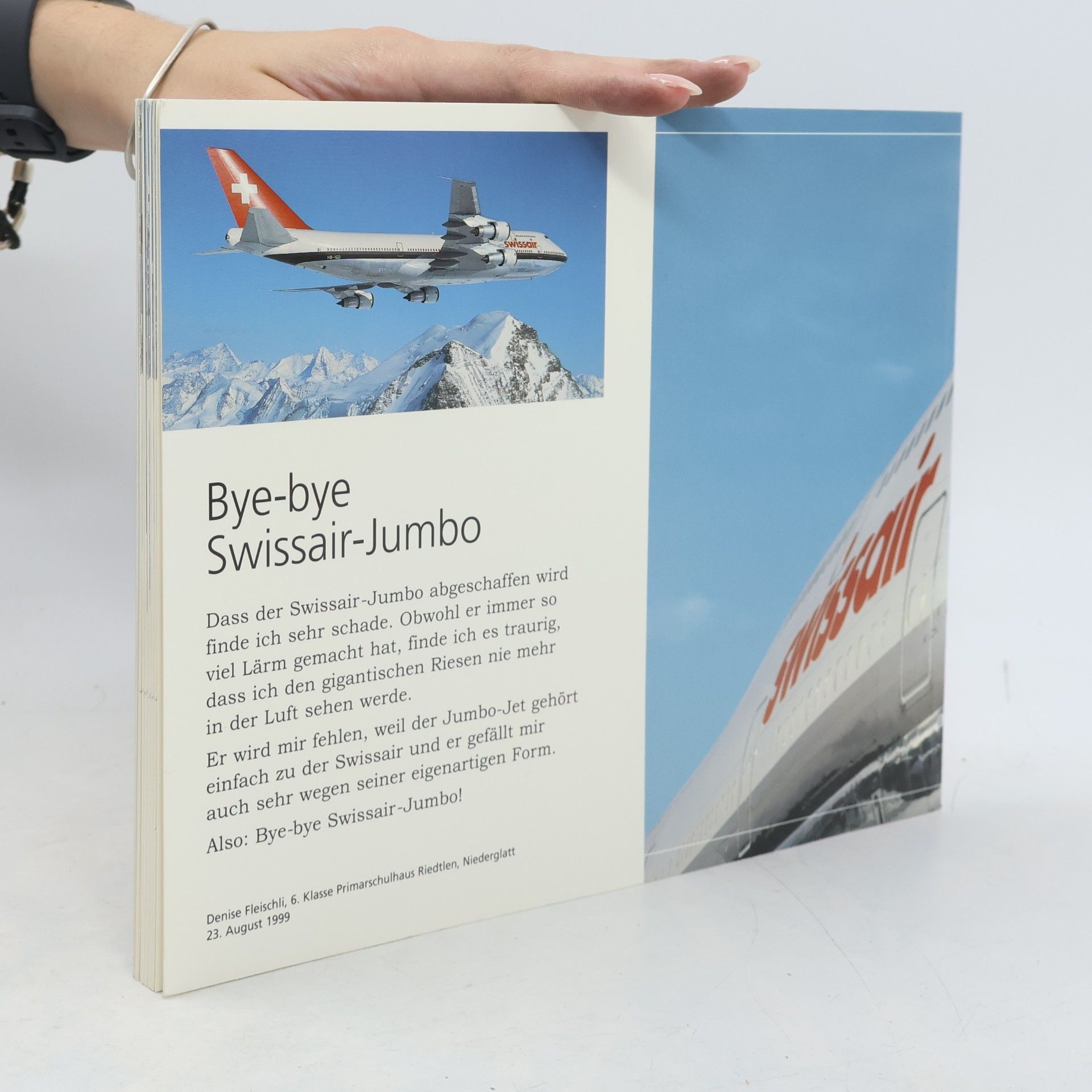 Autorenkollektiv 29 Jahre Swissair-Jumbo 1971-2000