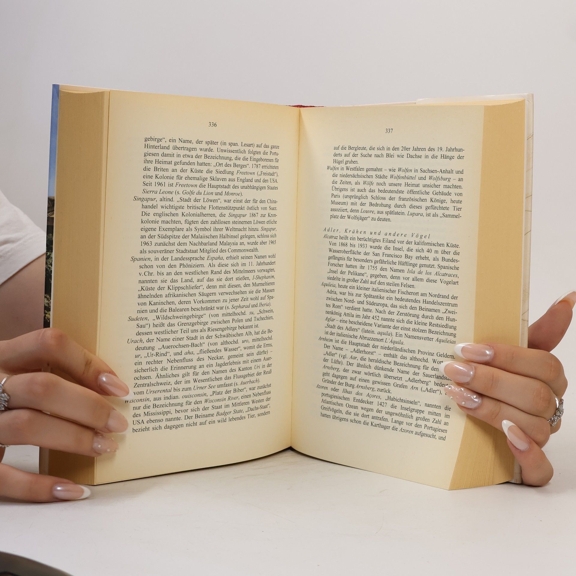 Dietmar Urmes Handbuch der geographischen Namen