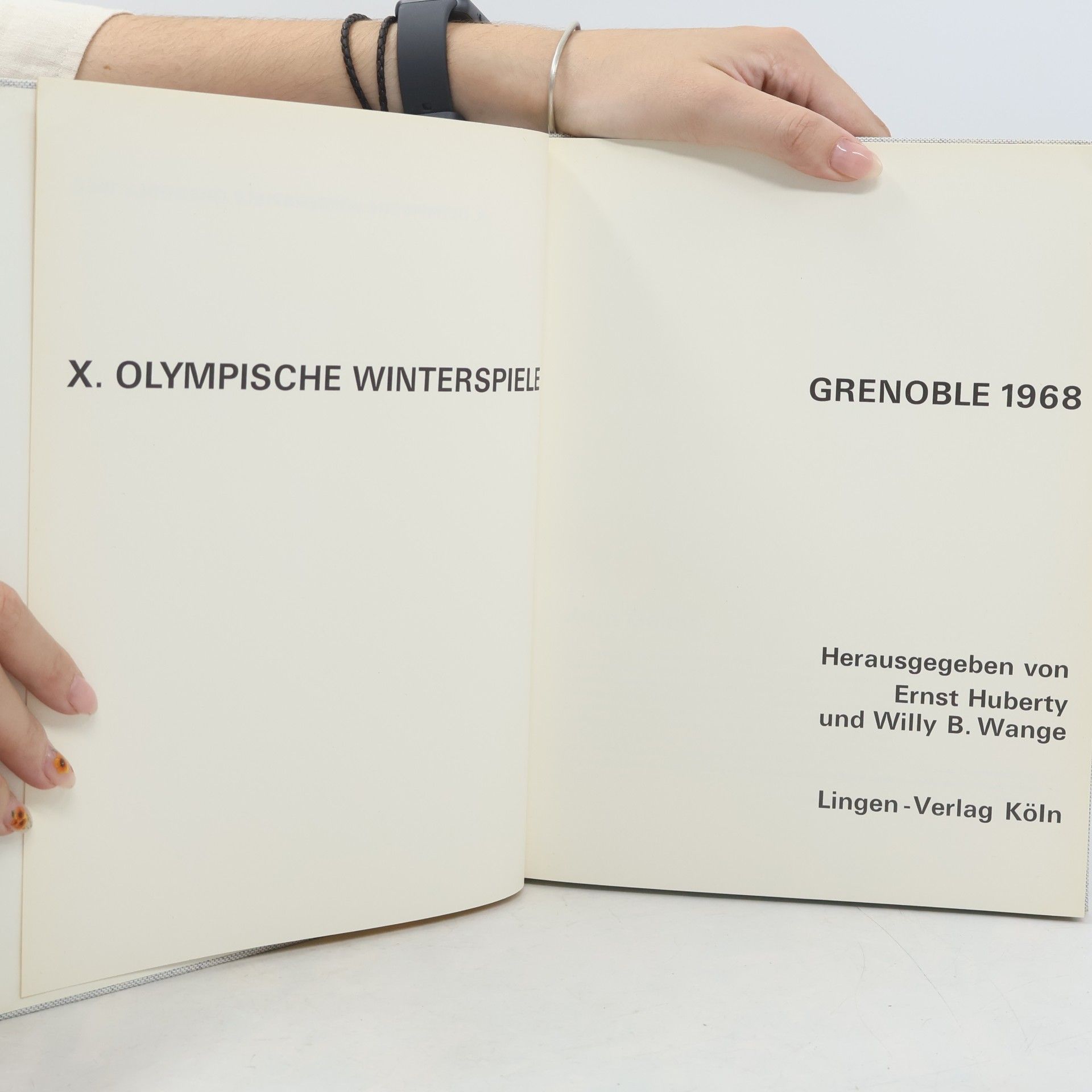 Ernst Huberty Grenoble 1968
