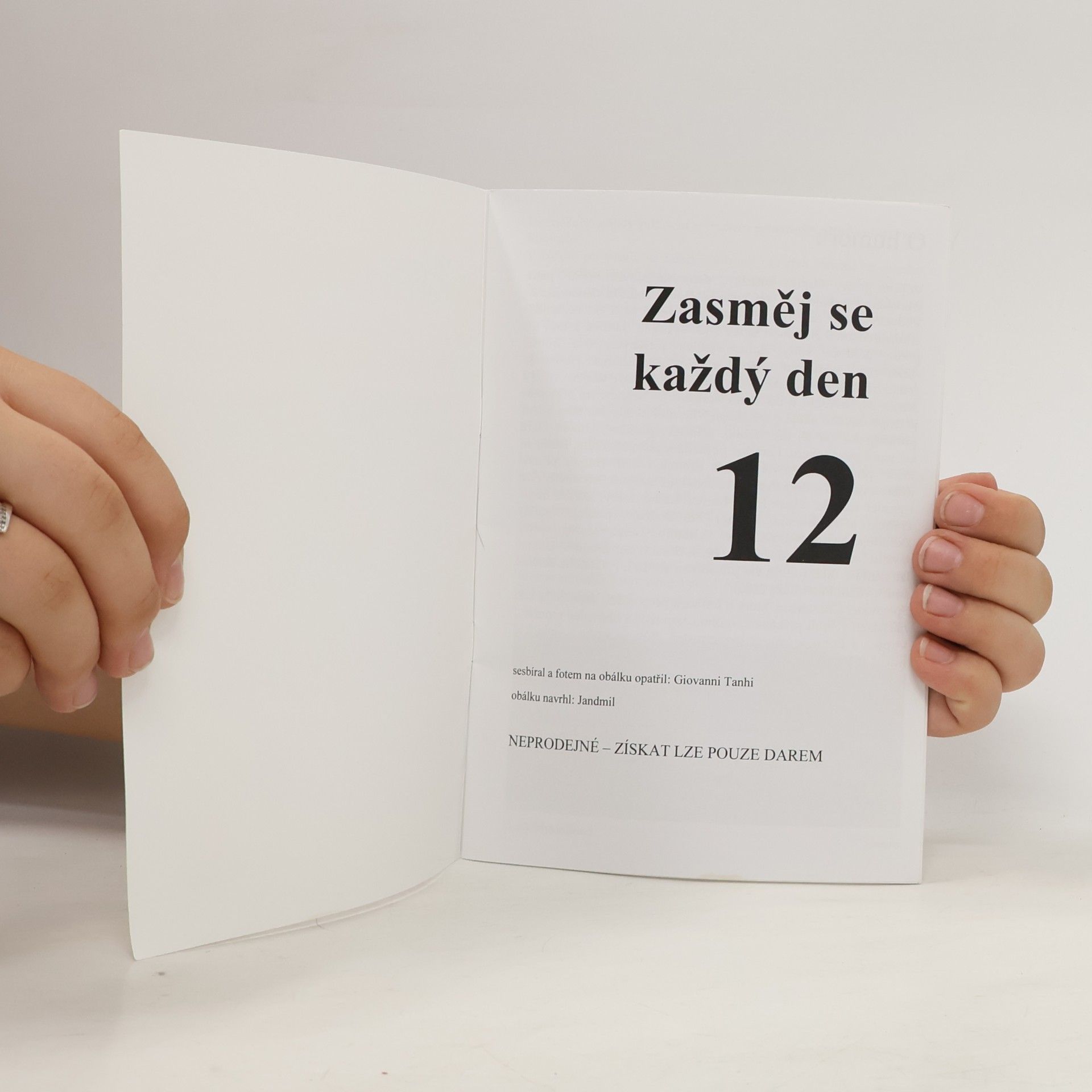 Giovanni Tanhi Zasměj se každý den 12
