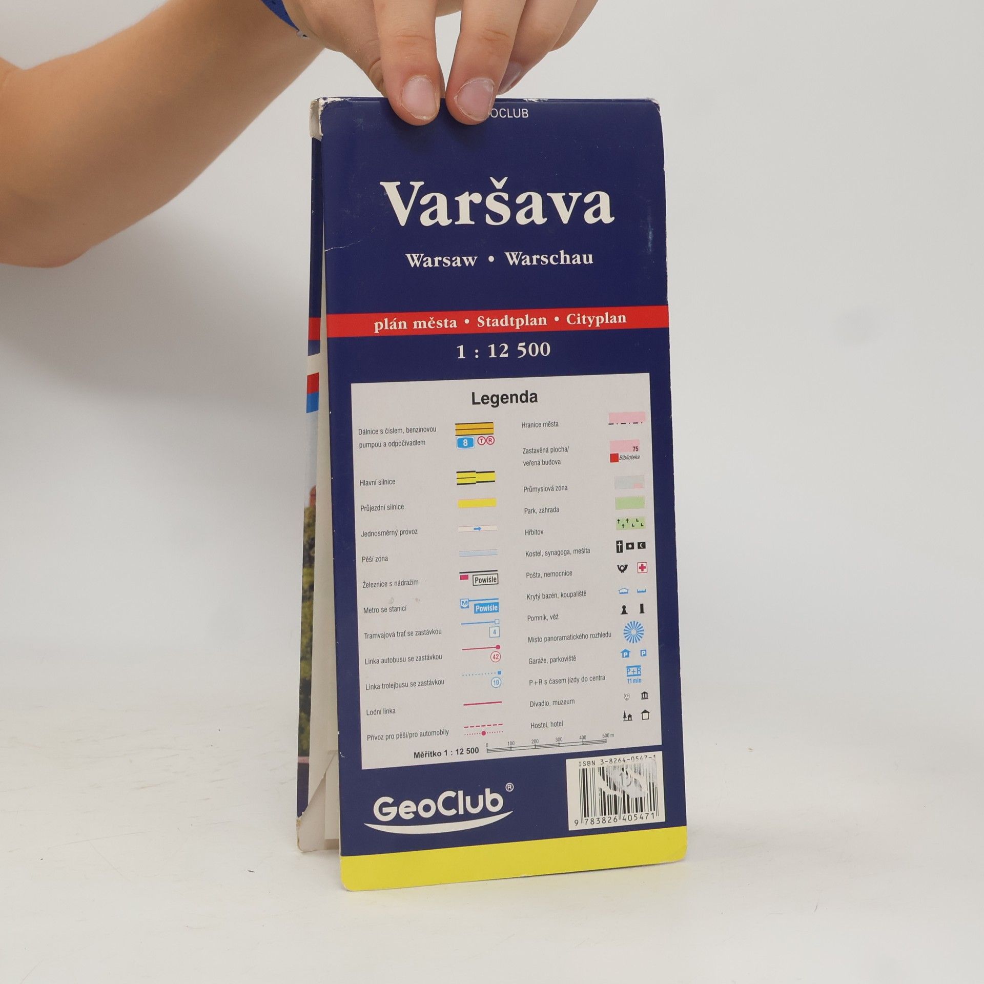 Kolektiv autorů Varšava : plán města