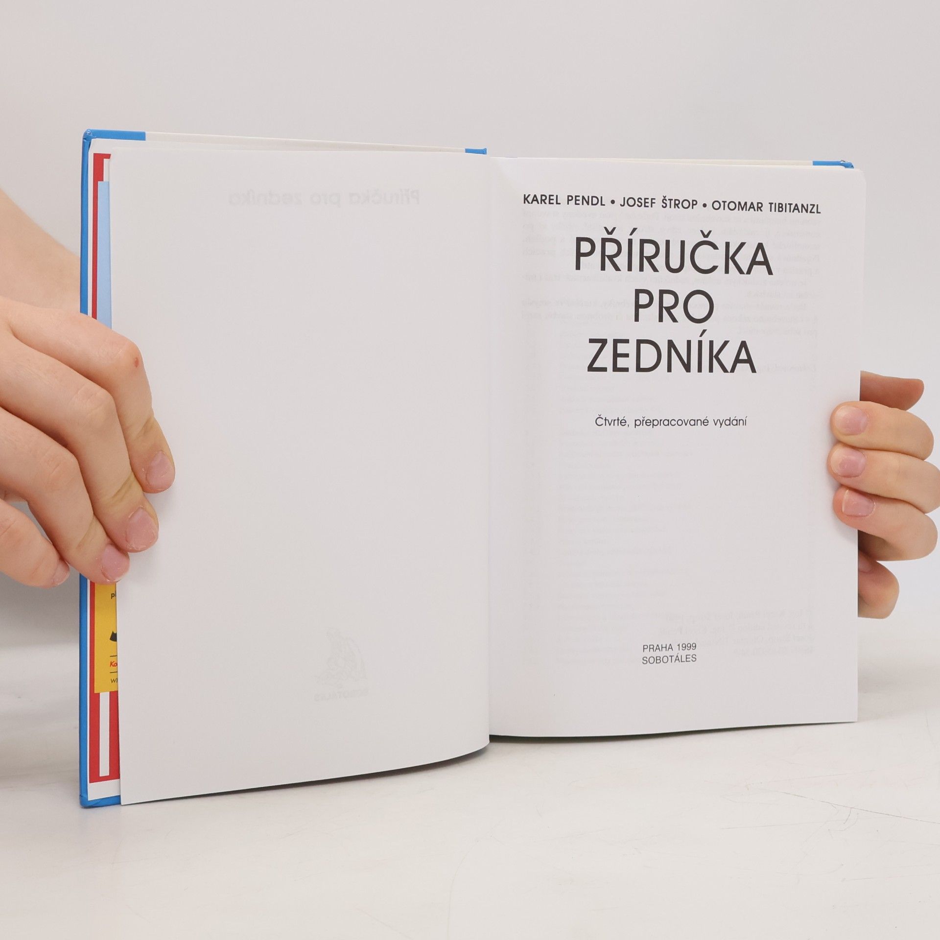 Karel Pendl Příručka pro zedníka