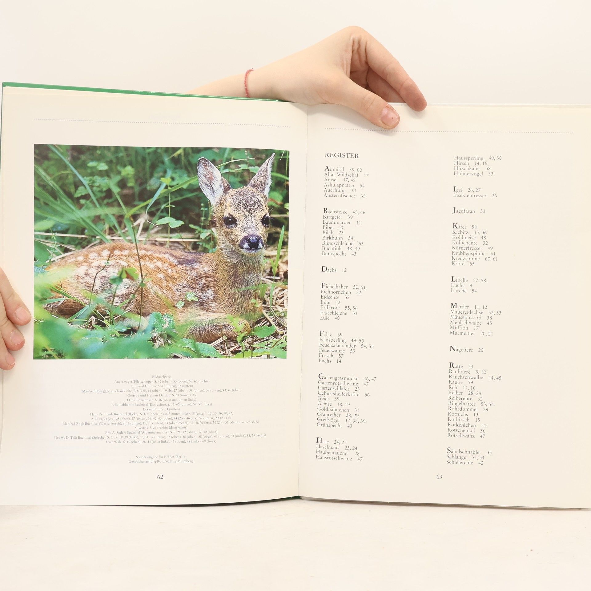 Various authors Tiere unserer Heimat