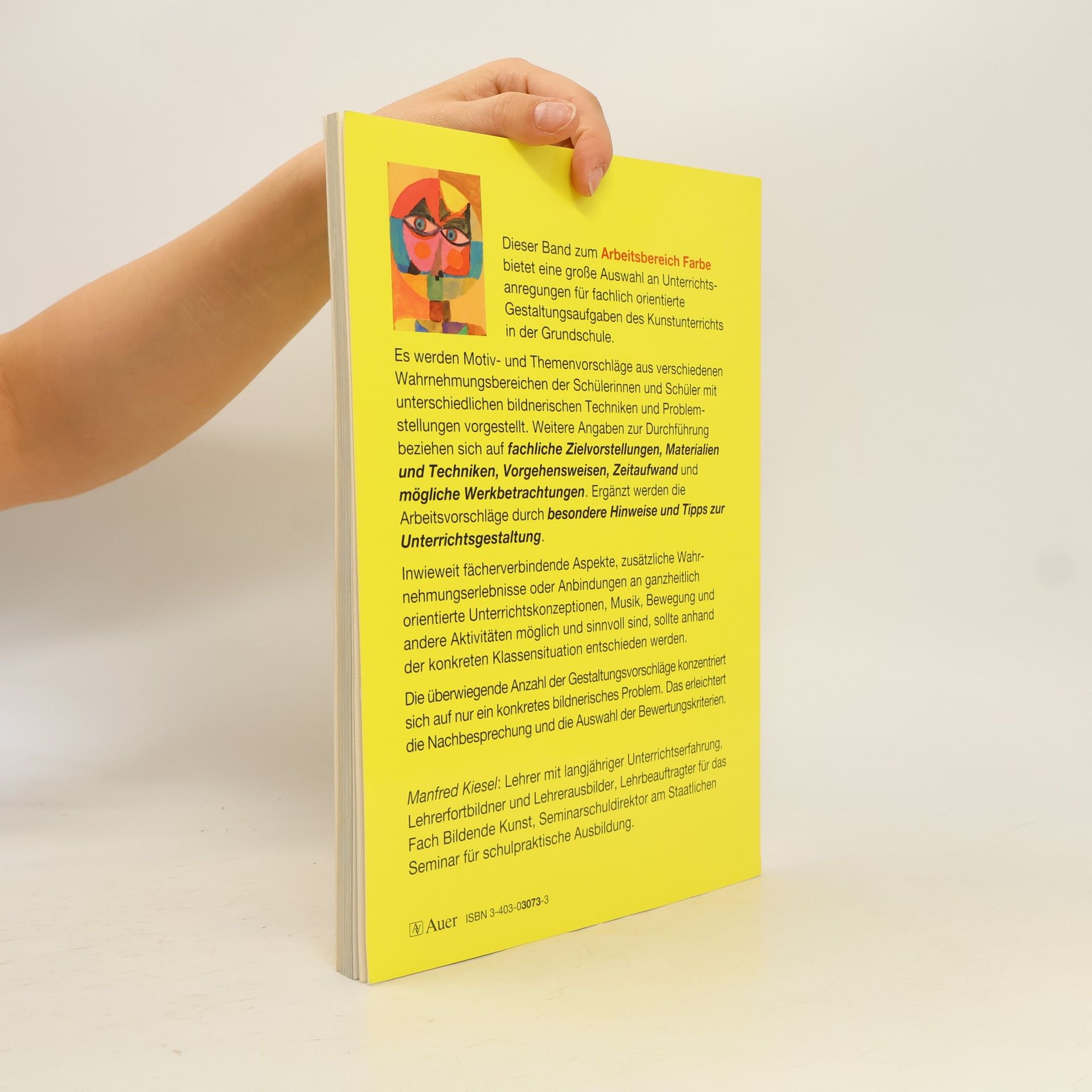Manfred Kiesel Kreativer Kunstunterricht in der Grundschule