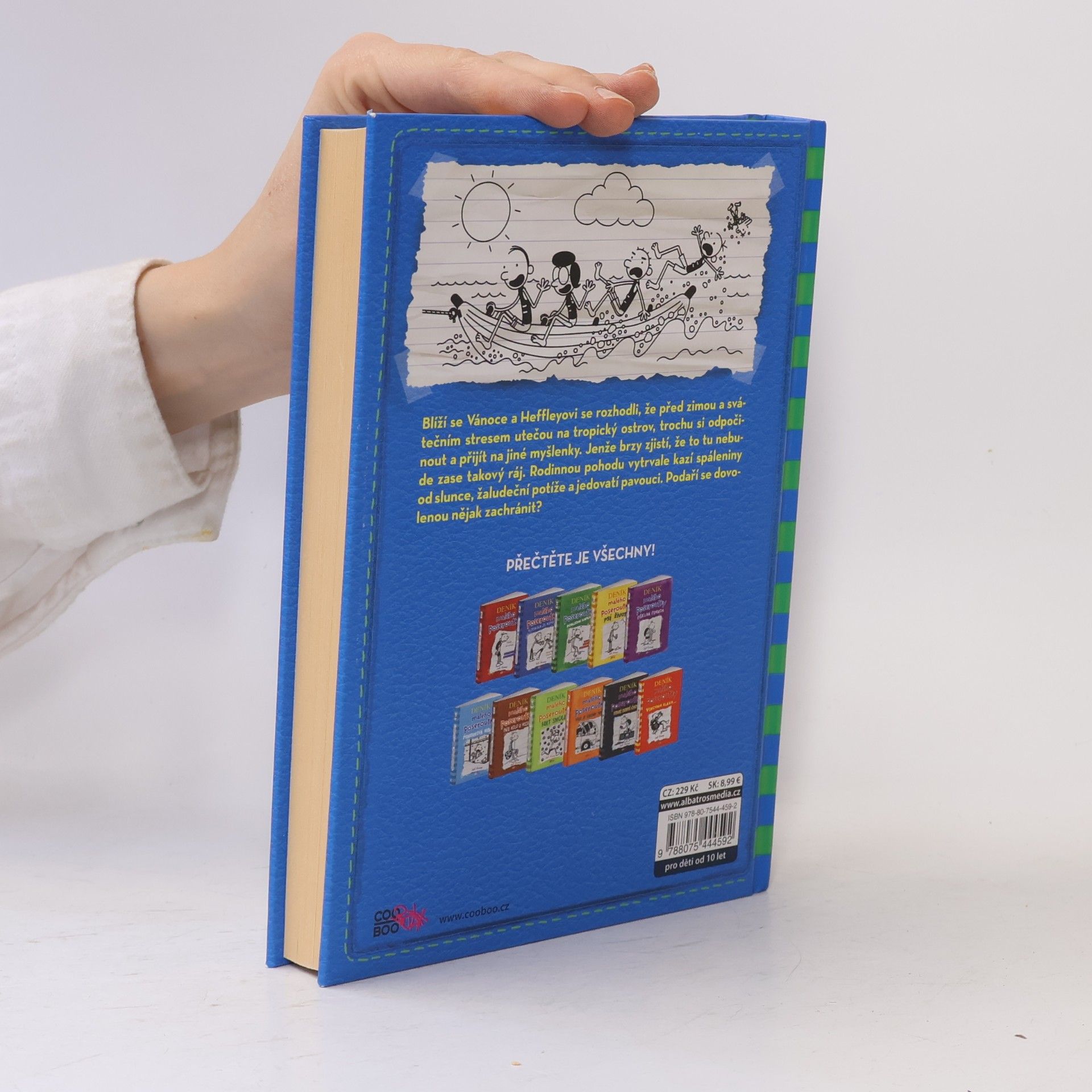 Jeff Kinney Deník malého poseroutky 12. Výprava za teplem