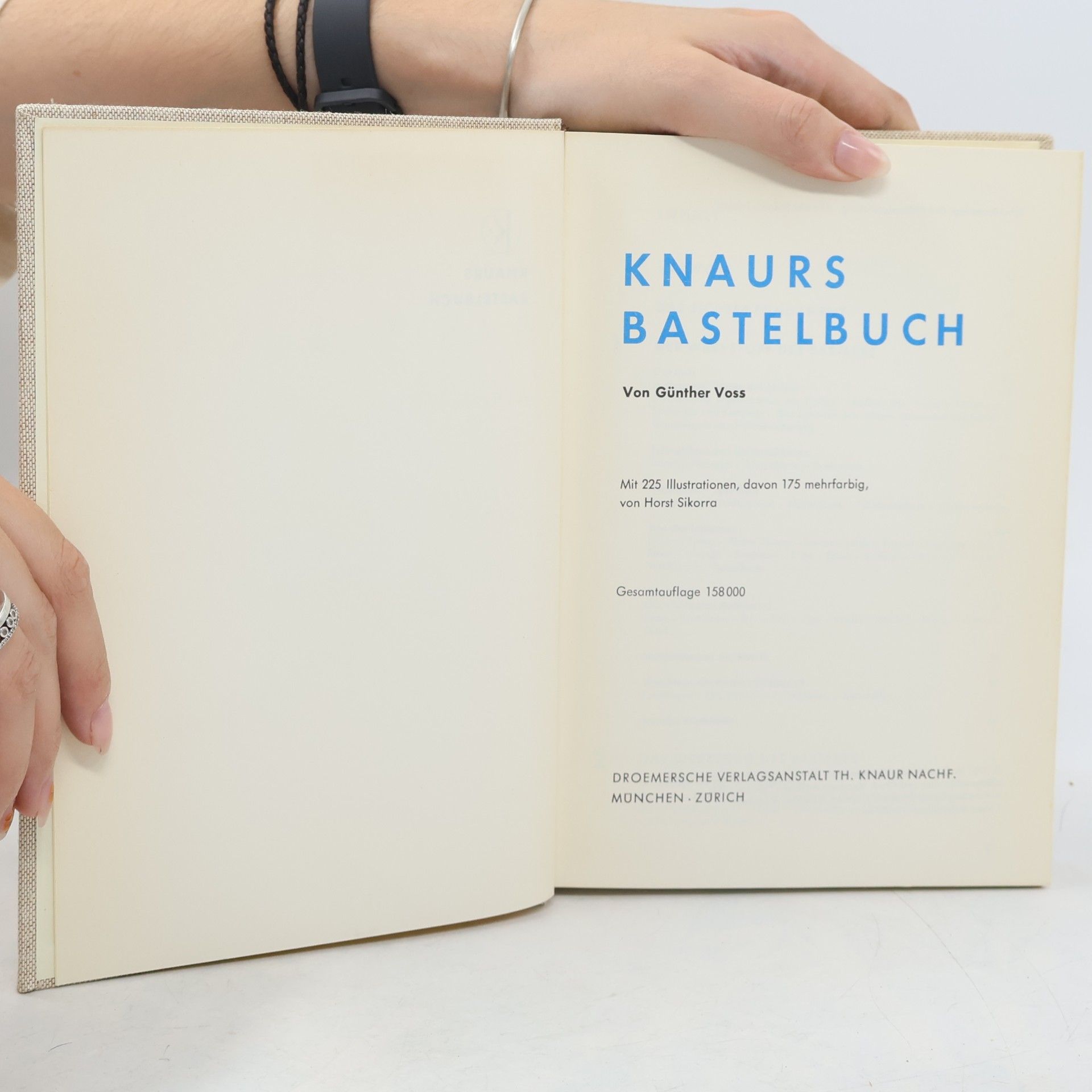 Günther Voss Knaurs Bastelbuch