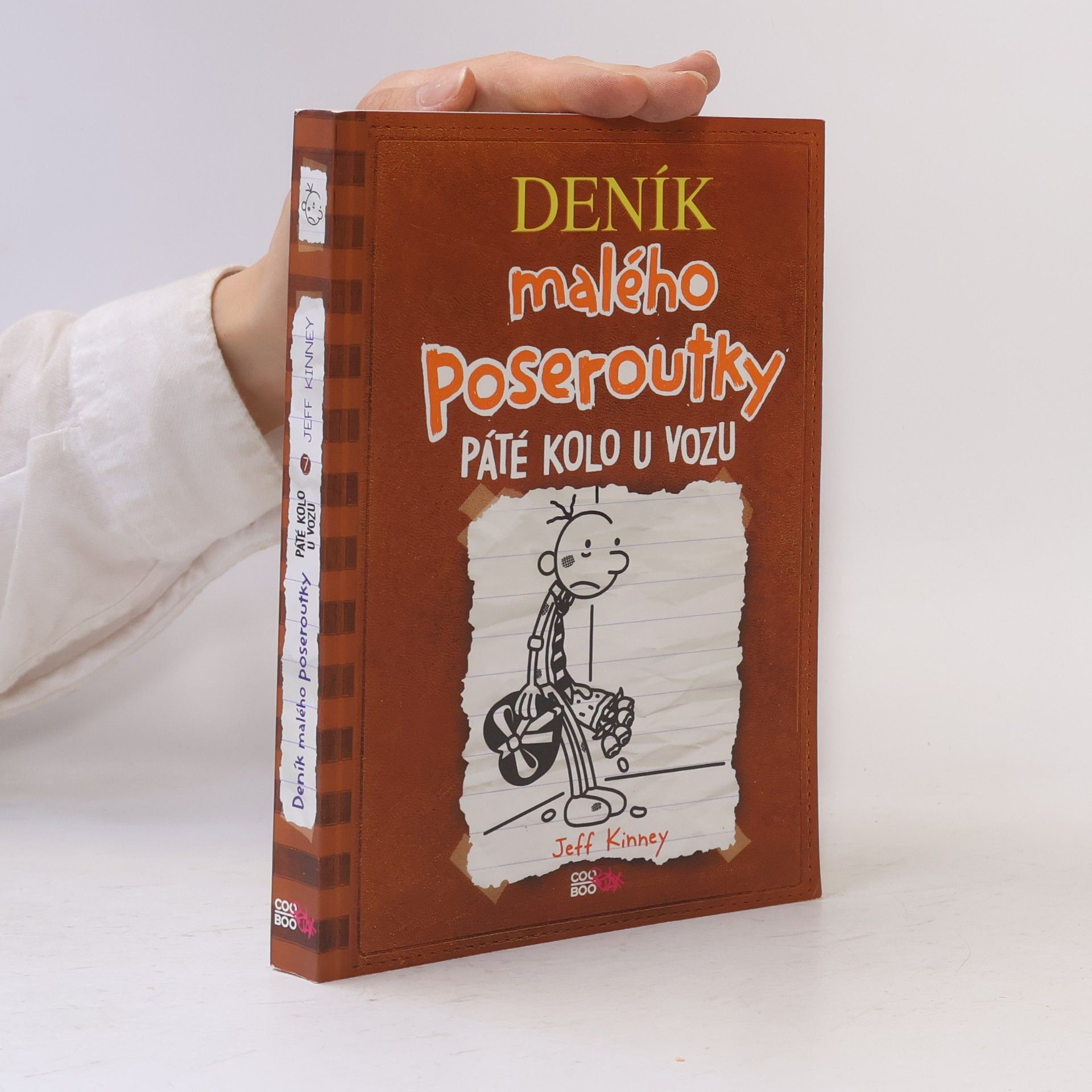 Jeff Kinney Deník malého poseroutky 7. Páté kolo u vozu