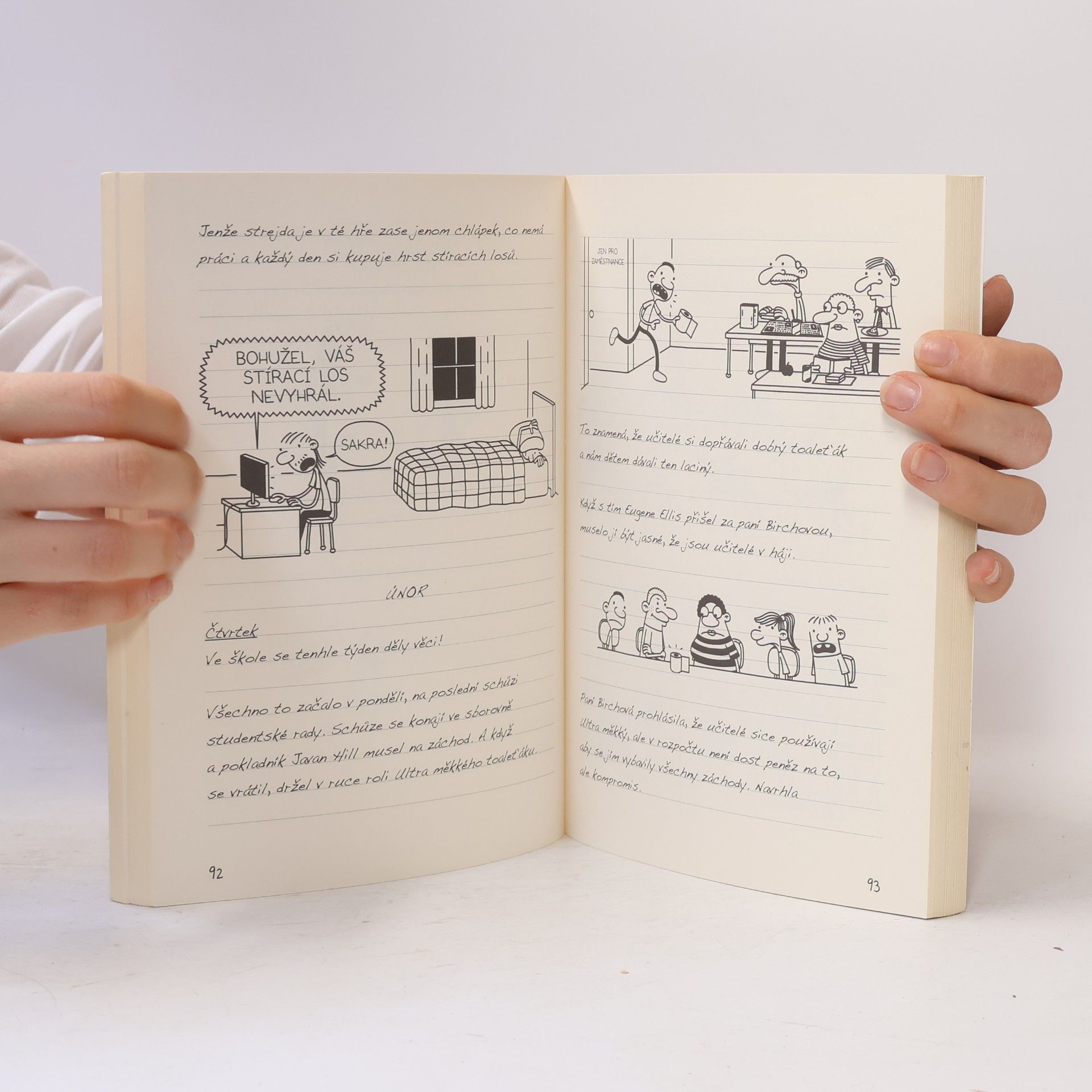 Jeff Kinney Deník malého poseroutky 7. Páté kolo u vozu