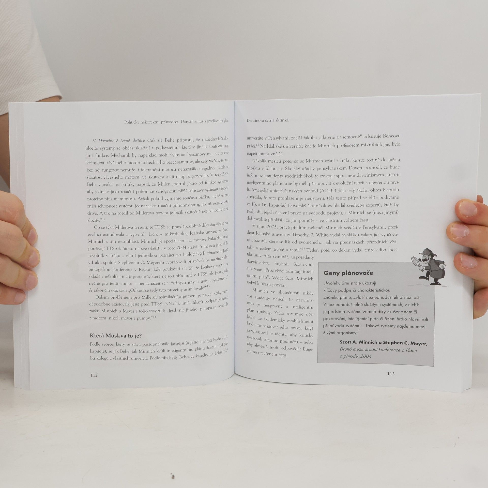 Jonathan Wells Darwinismus a inteligentní plán