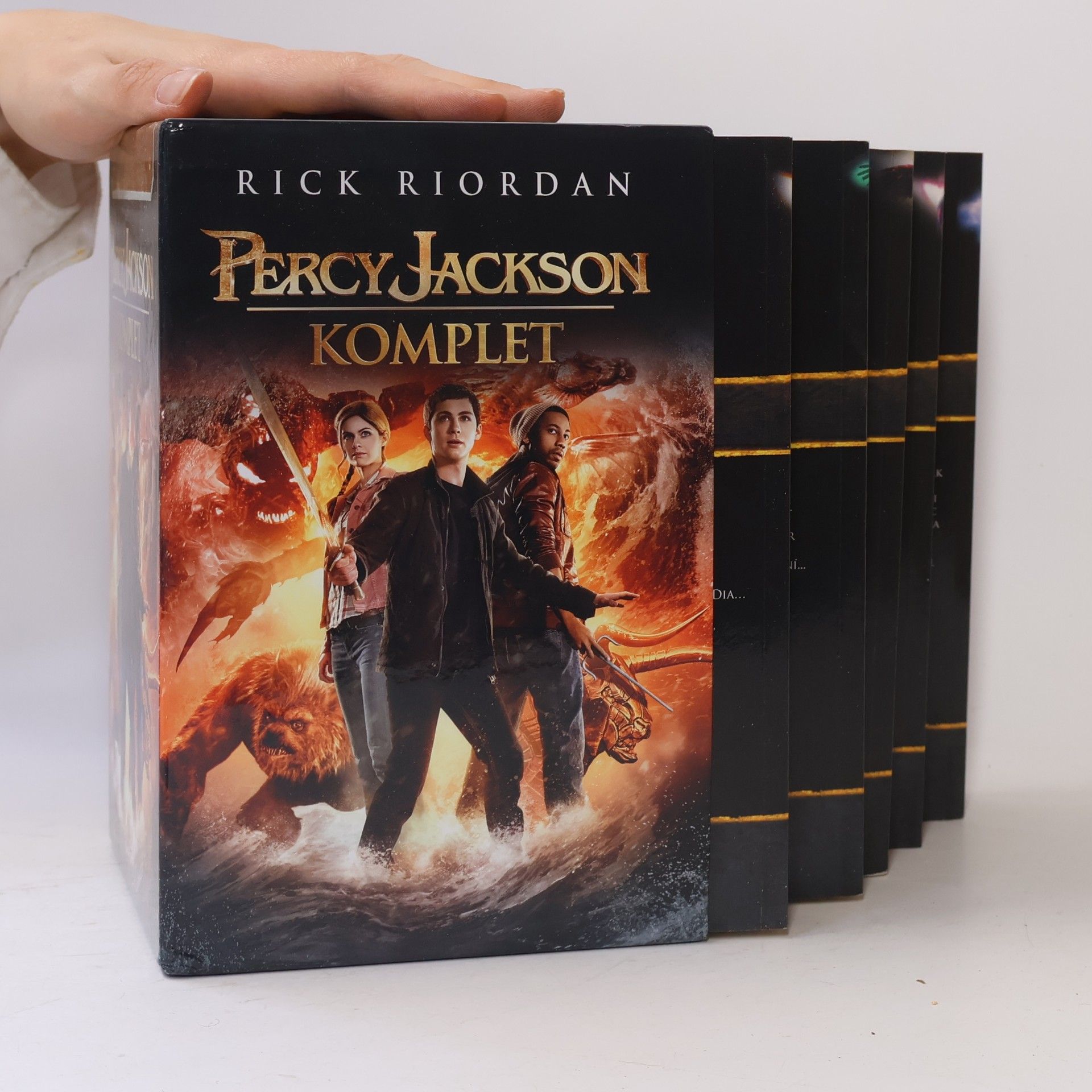 Rick Riordan Percy Jackson 1-5. Box