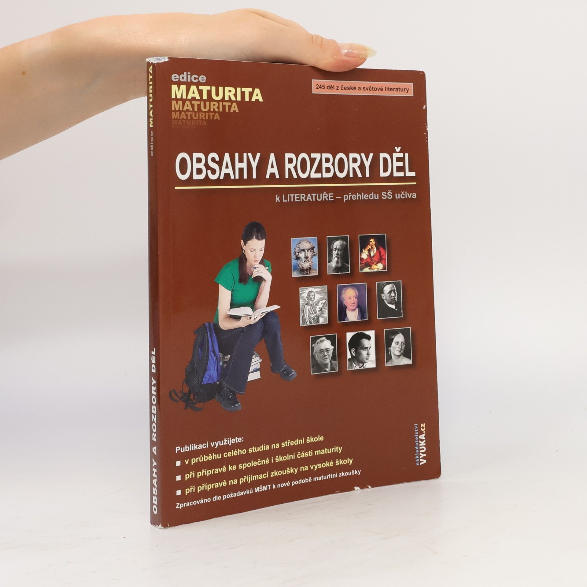 Otakar Slanař Obsahy a rozbory děl. K Literatuře - přehledu SŠ učiva