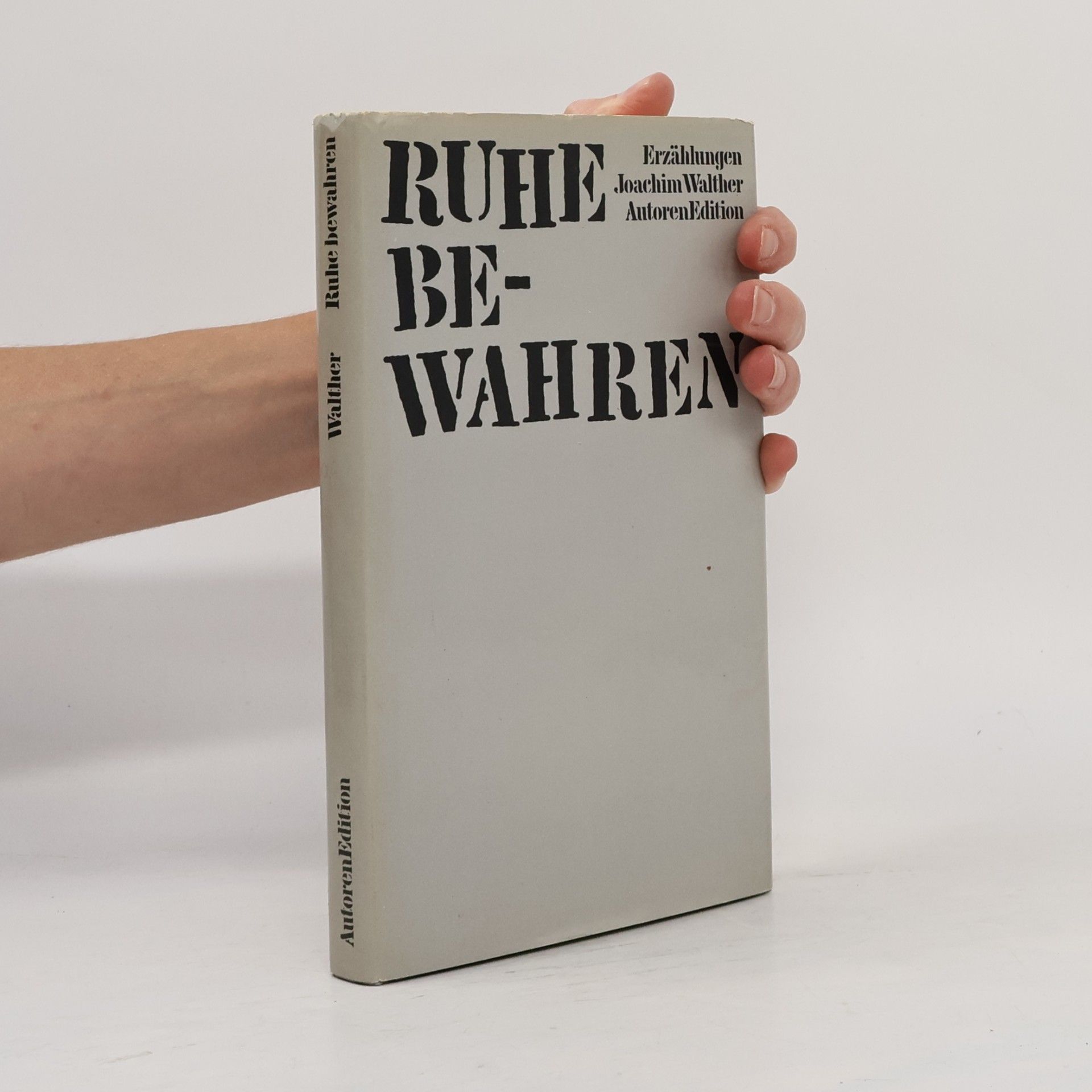 Ruhe bewahren