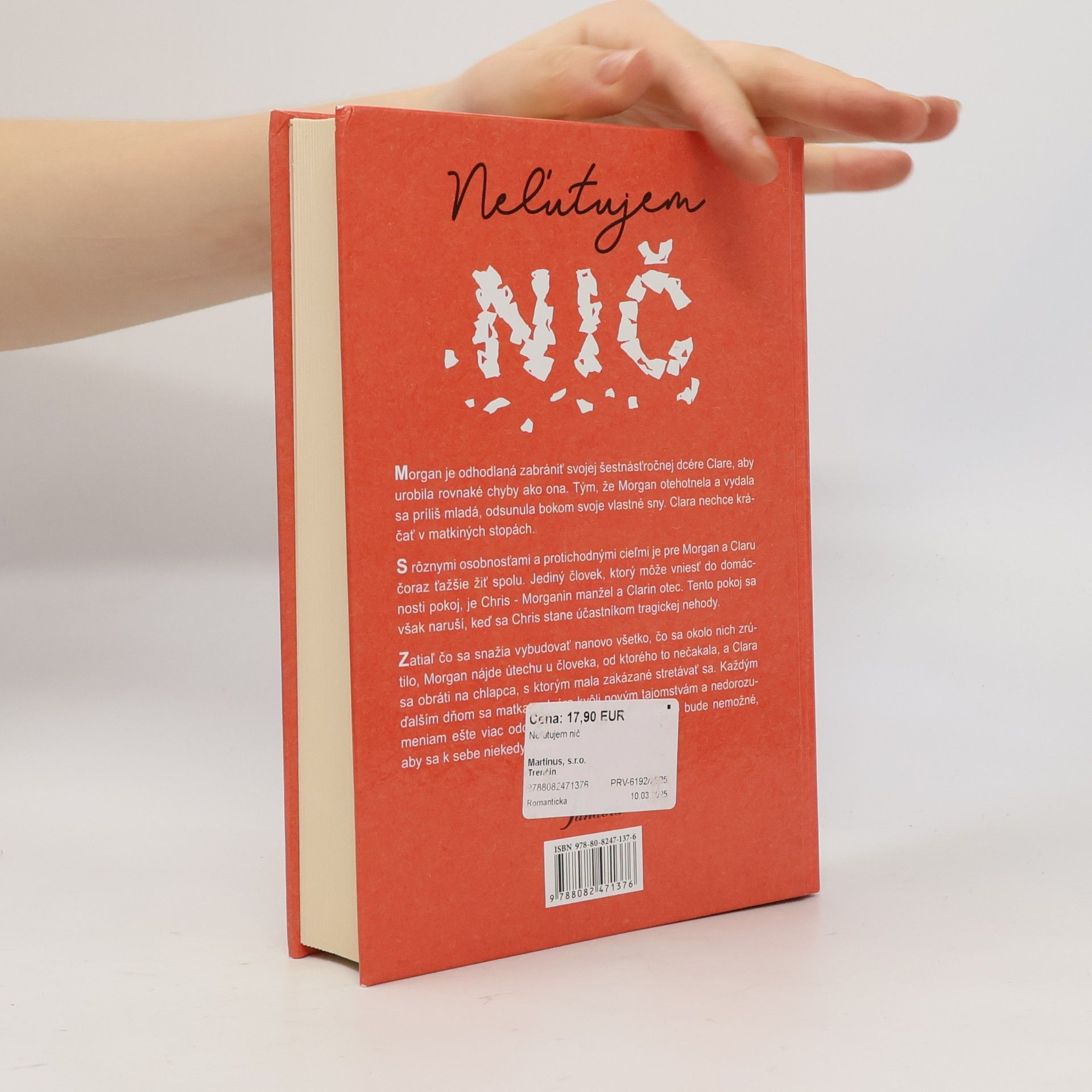 Colleen Hoover Neľutujem nič