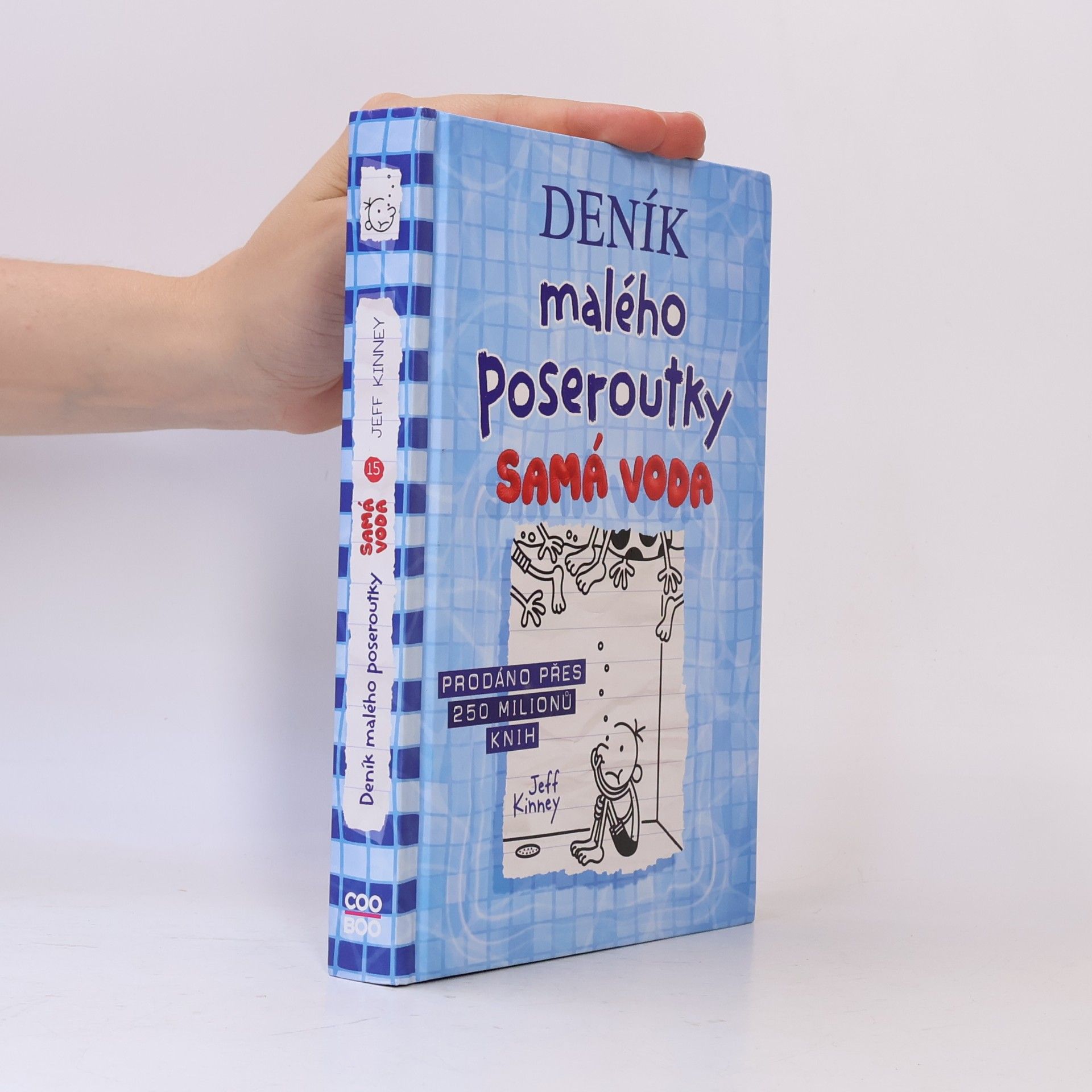 Jeff Kinney Deník malého poseroutky 15. Samá voda