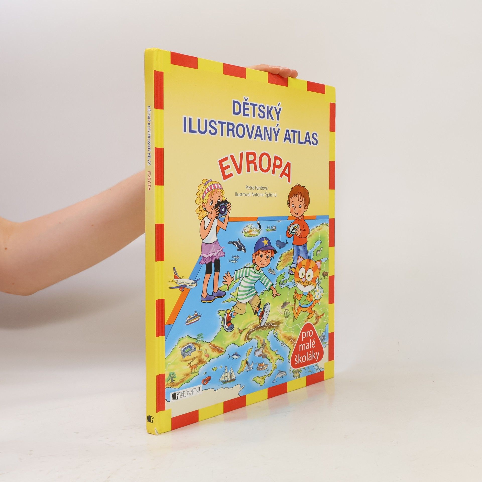 Pláničková Fantová Petra Dětský ilustrovaný atlas Evropa