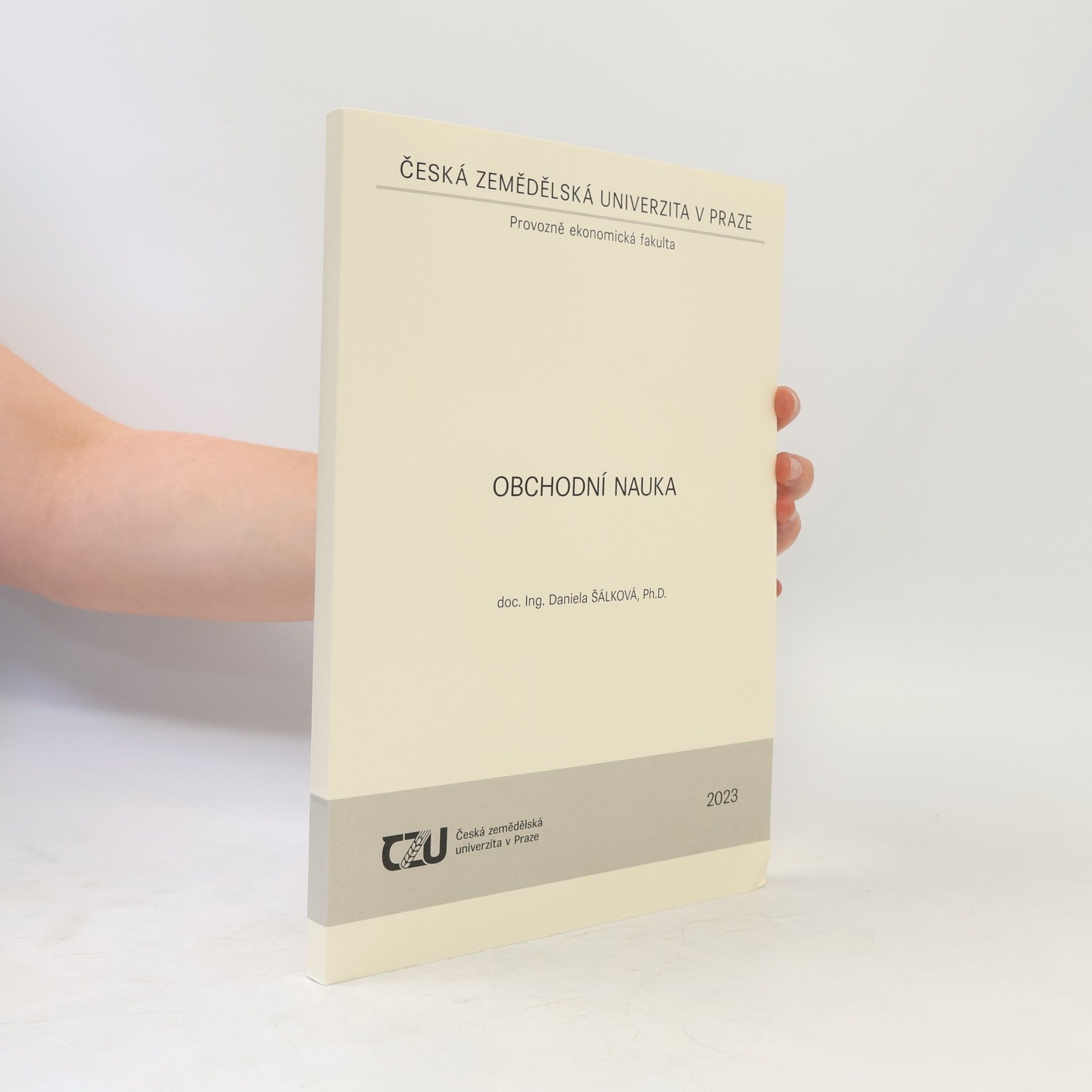 Daniela Šálková Obchodní nauka