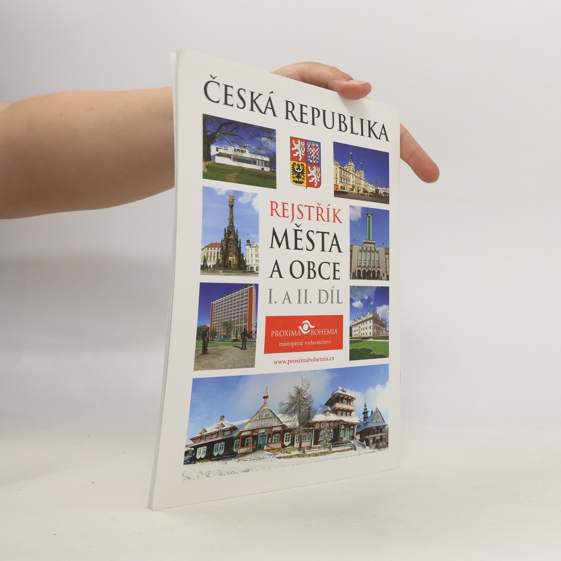 Autorenkollektiv Česká republika. Rejstřík města a obce I a II
