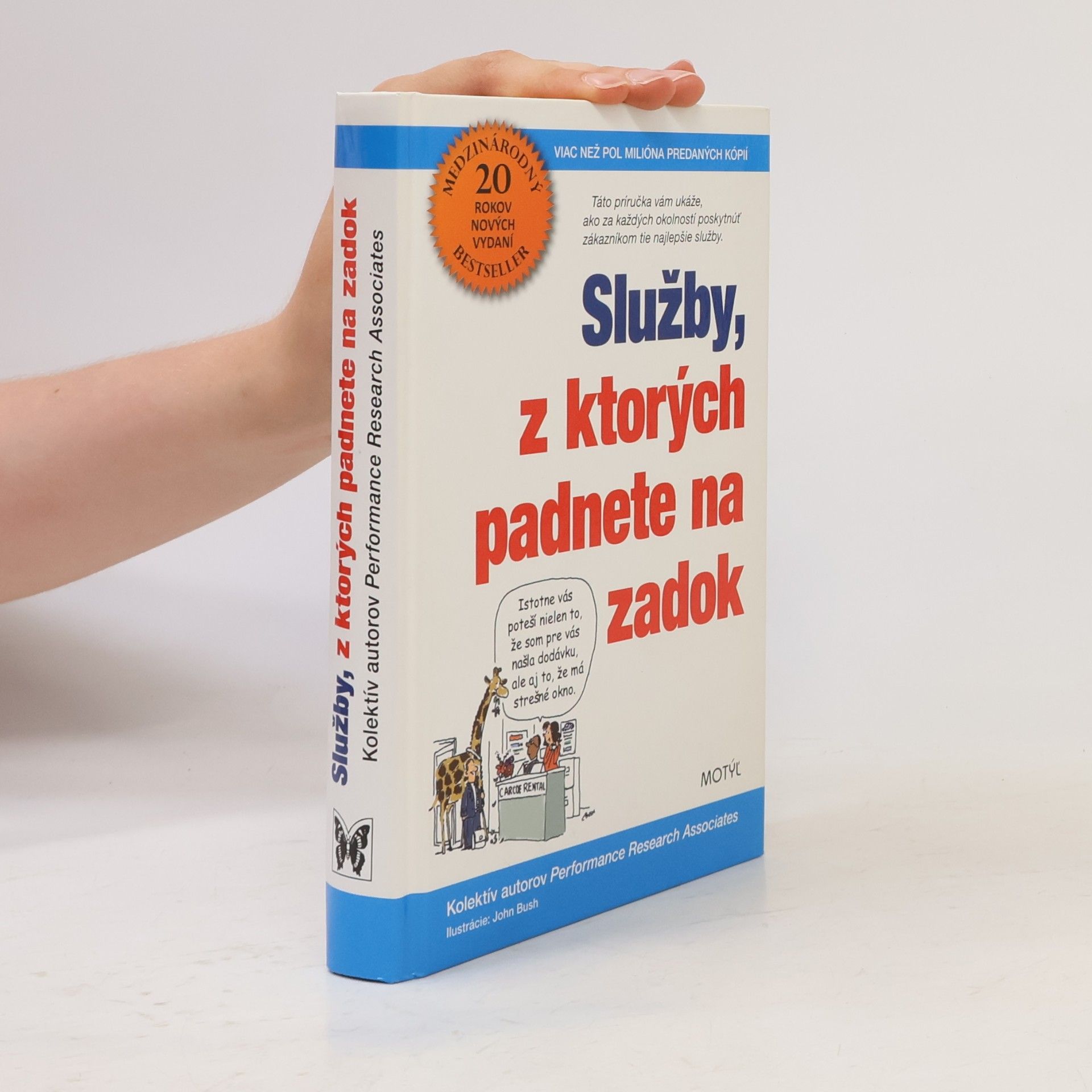 Kolektiv autorů Služby, z ktorých padnete na zadok