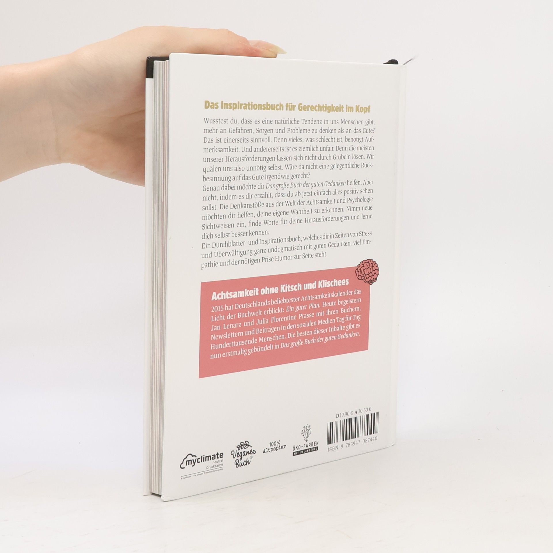 Jan Lenarz Das große Buch der guten Gedanken