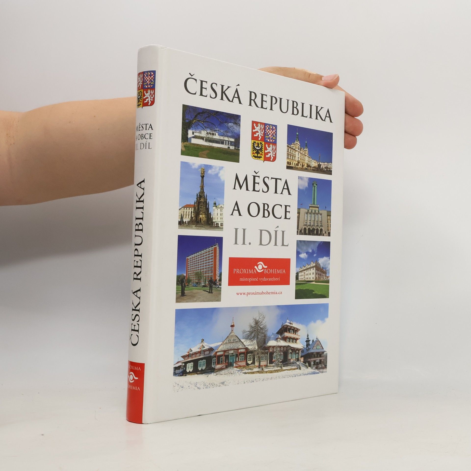 Jan Doleček Česká republika města a obce I. a II. díl