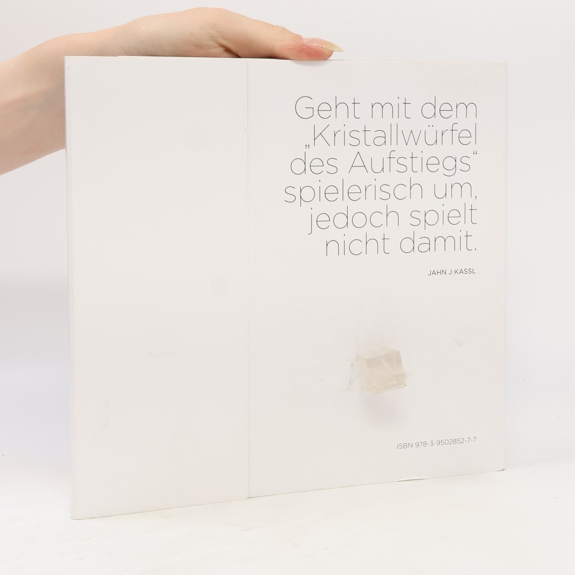 Jahn J. Kassl Kristallwürfel des Aufstiegs