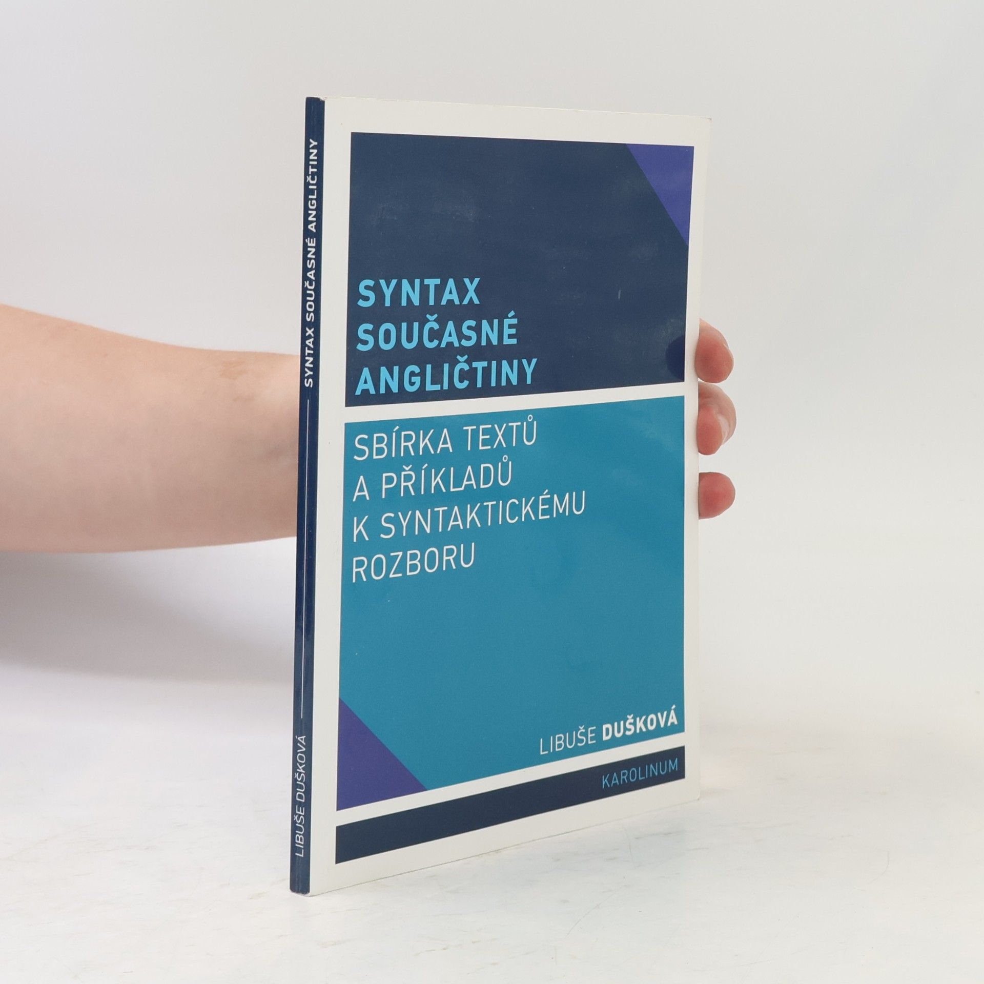Syntax současné angličtiny: Sbírka textů a příkladů k syntaktickému rozboru