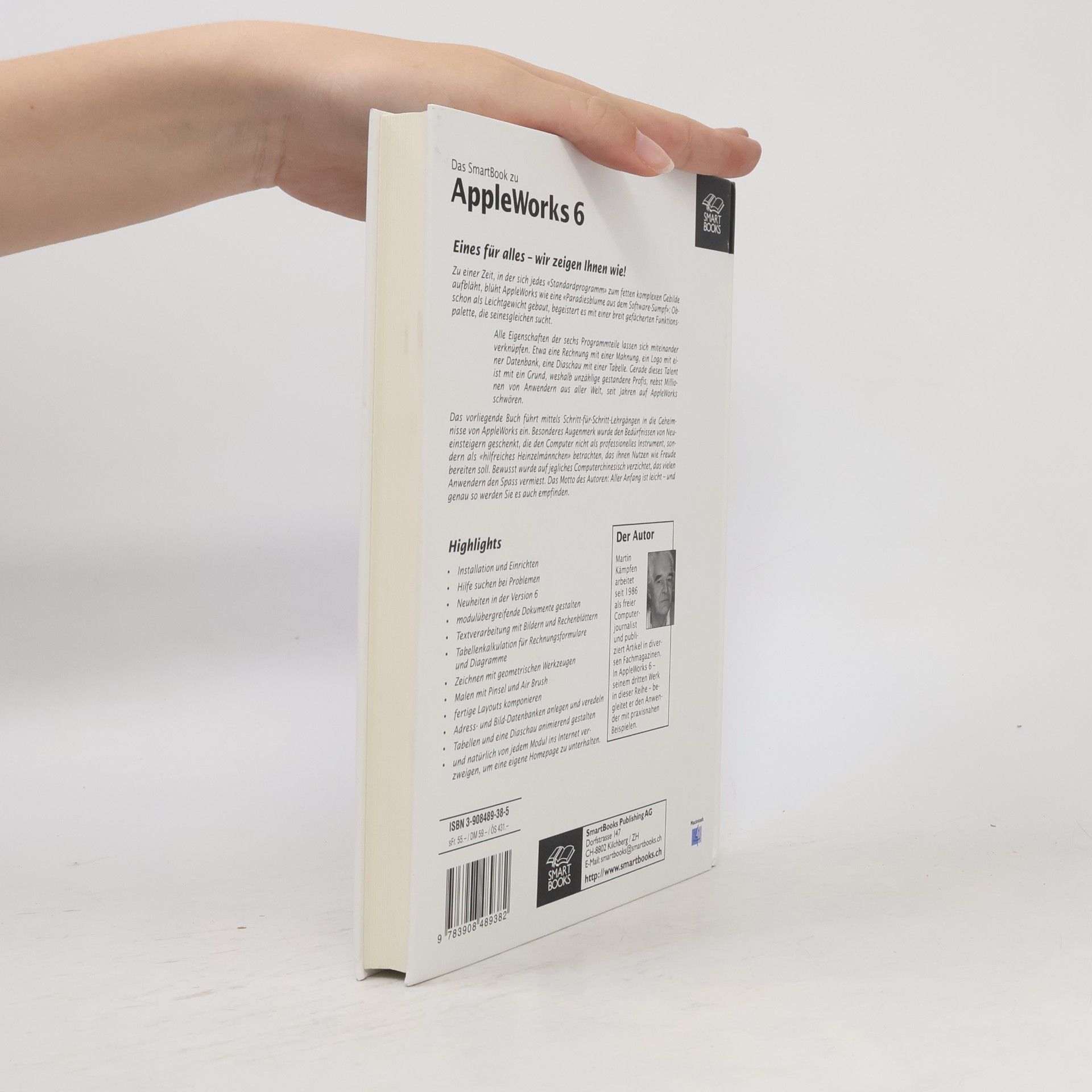 Martin Kämpfen Das SmartBook zu AppleWorks 6