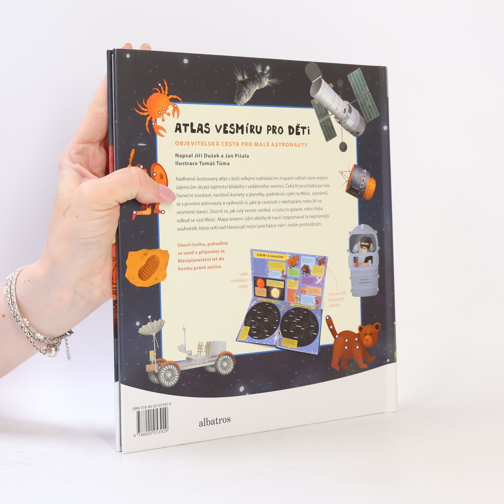 Jiří Dušek Atlas vesmíru pro děti