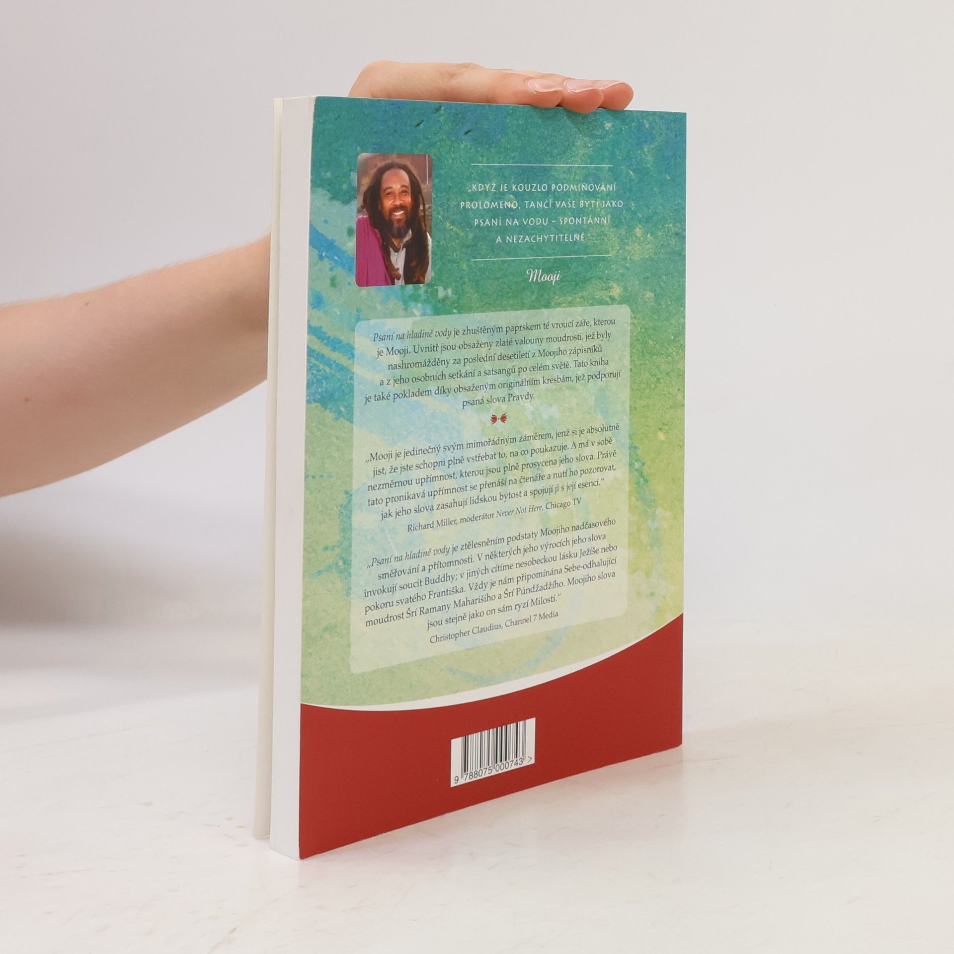 Mooji Psaní na hladině vody: Spontánní promluvy, vhledy a kresby