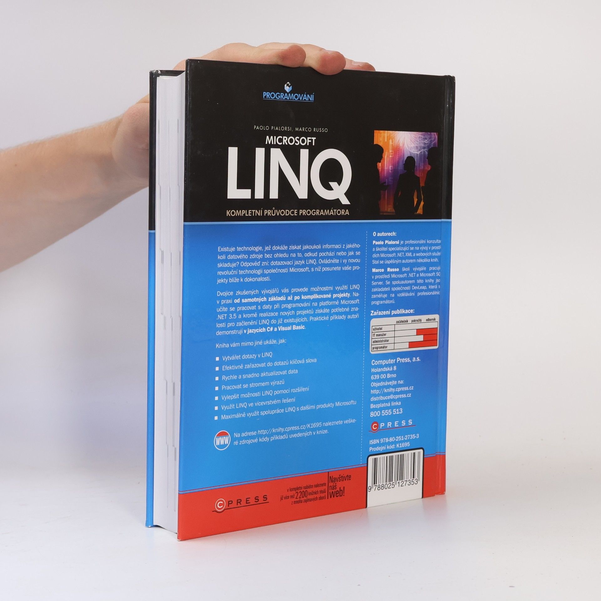 Paolo Pialorsi Microsoft LINQ: Kompletní průvodce programátora