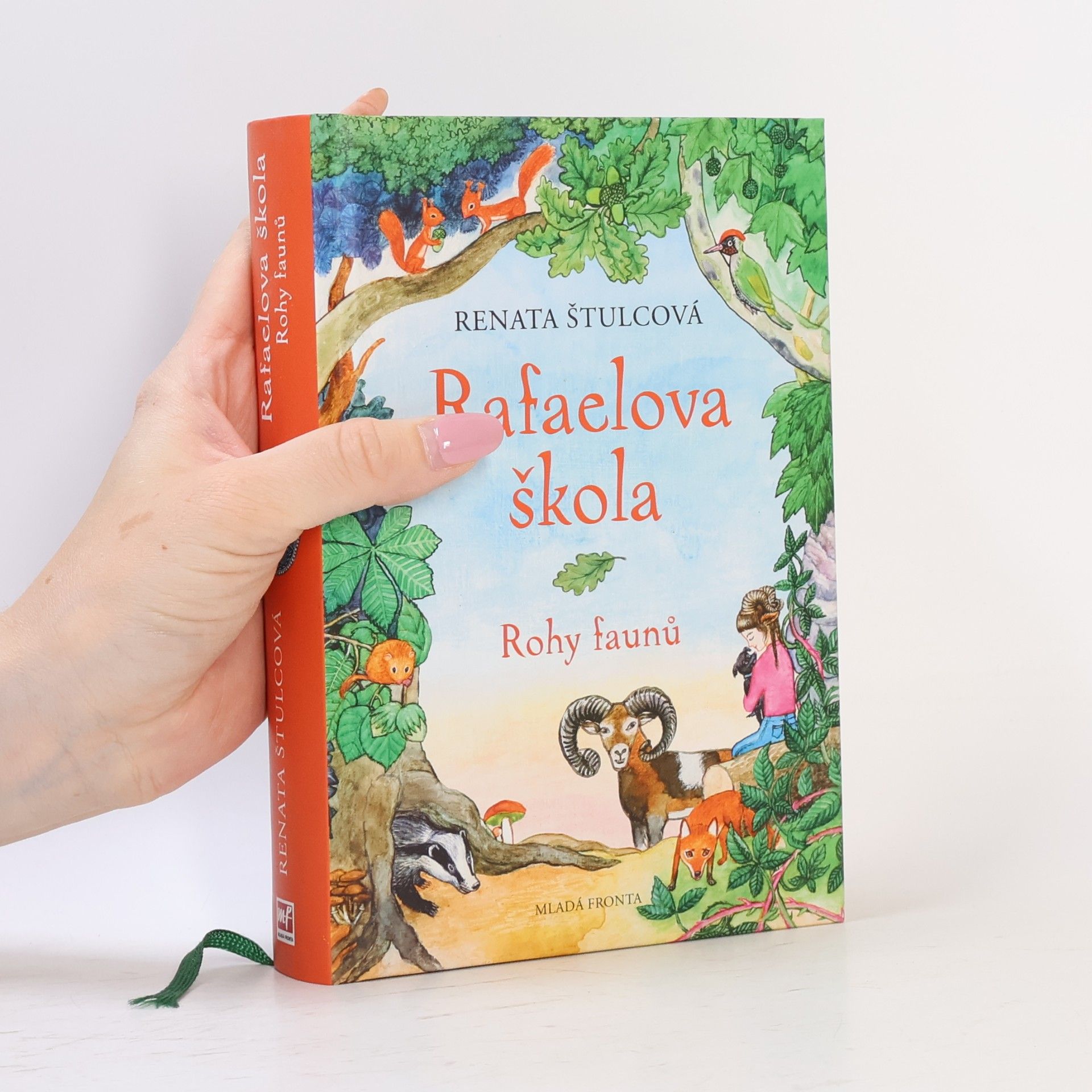 Renata Štulcová Rafaelova škola. Rohy faunů