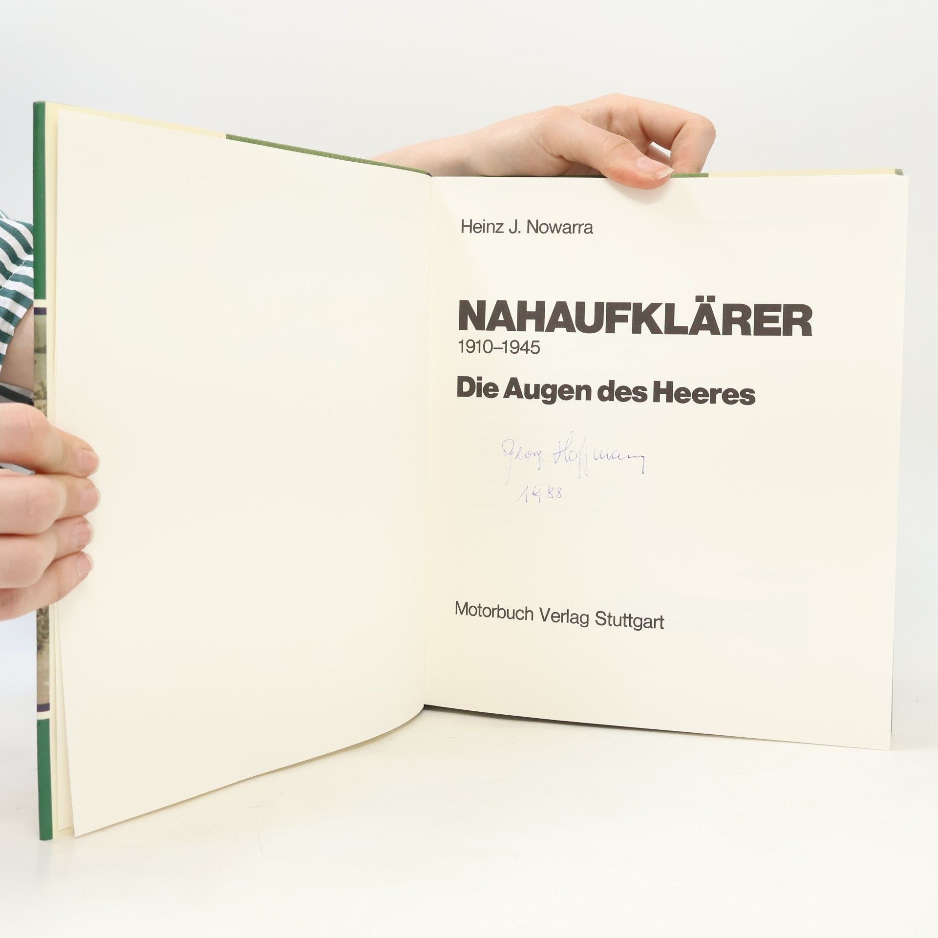 Heinz J. Nowarra Nahaufklärer