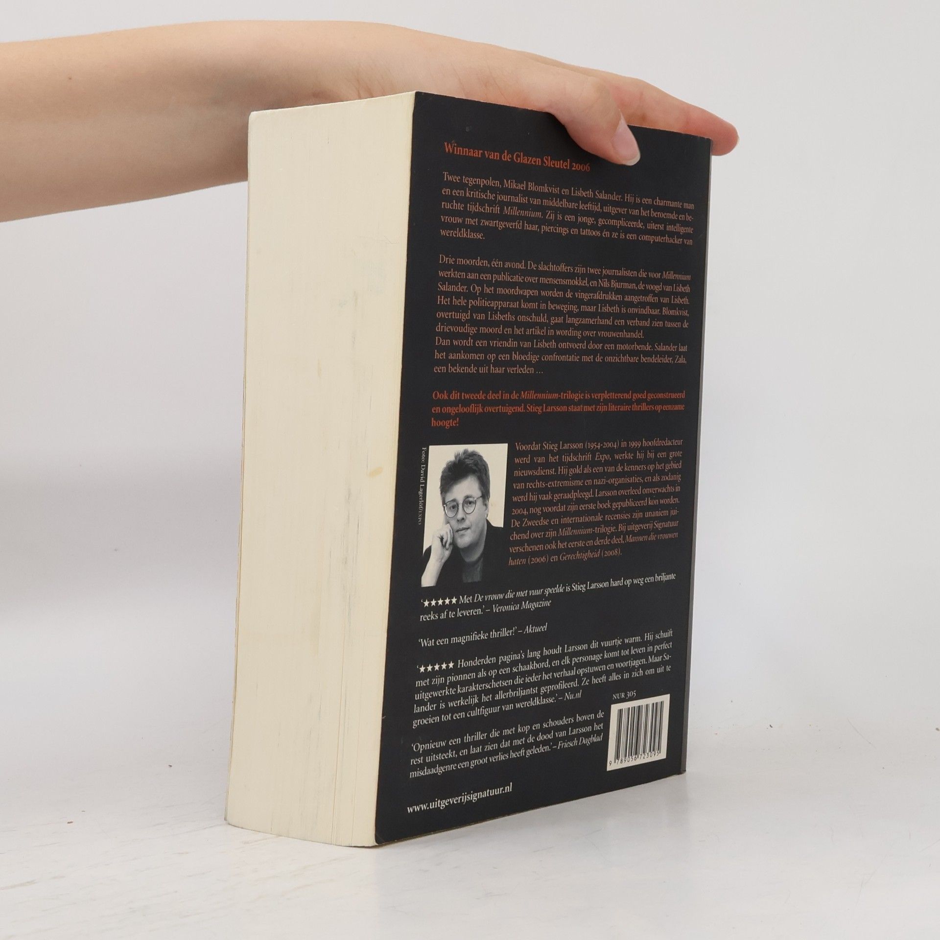 Stieg Larsson De vrouw die met vuur speelde