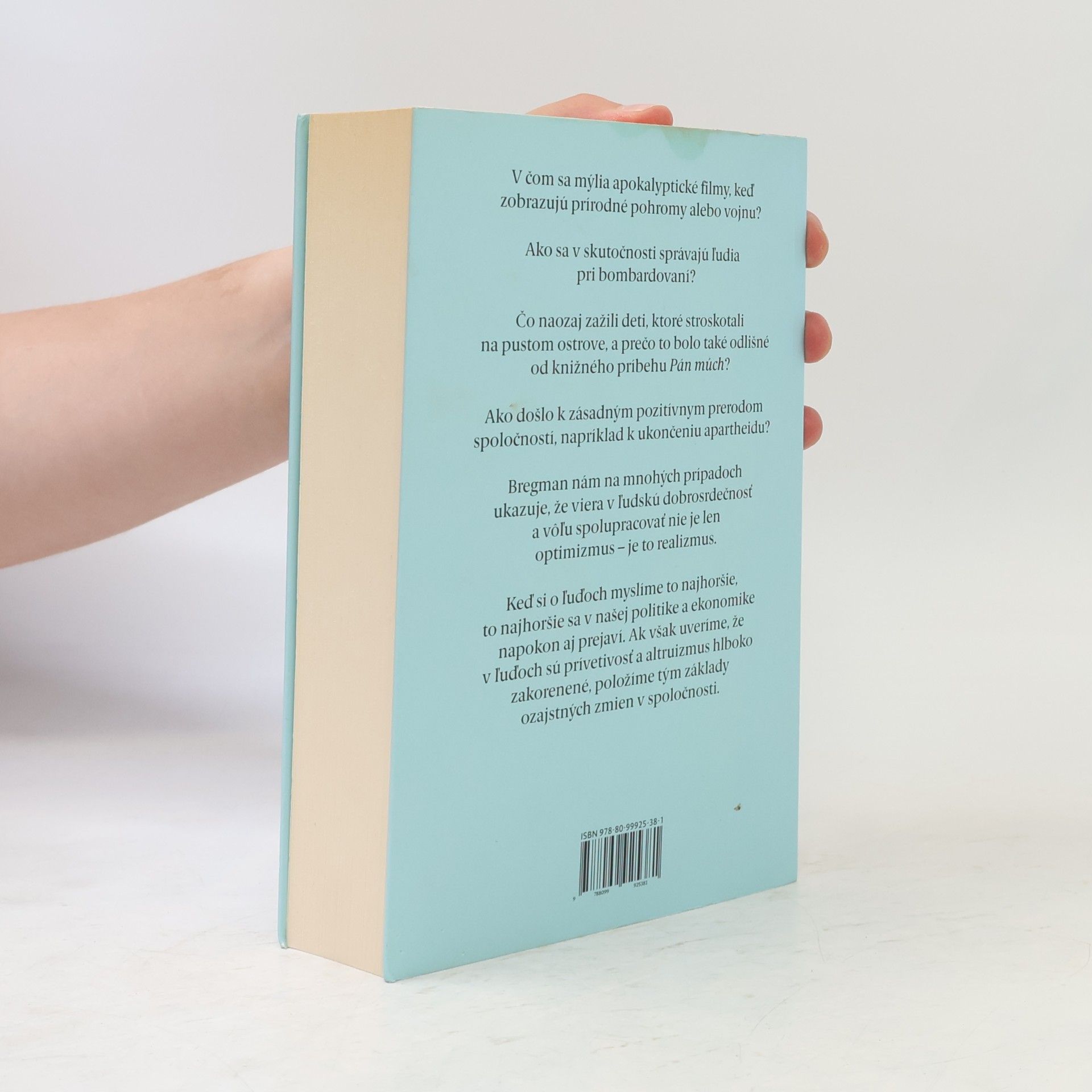 Rutger Bregman Ľudskosť. Optimistická história človeka